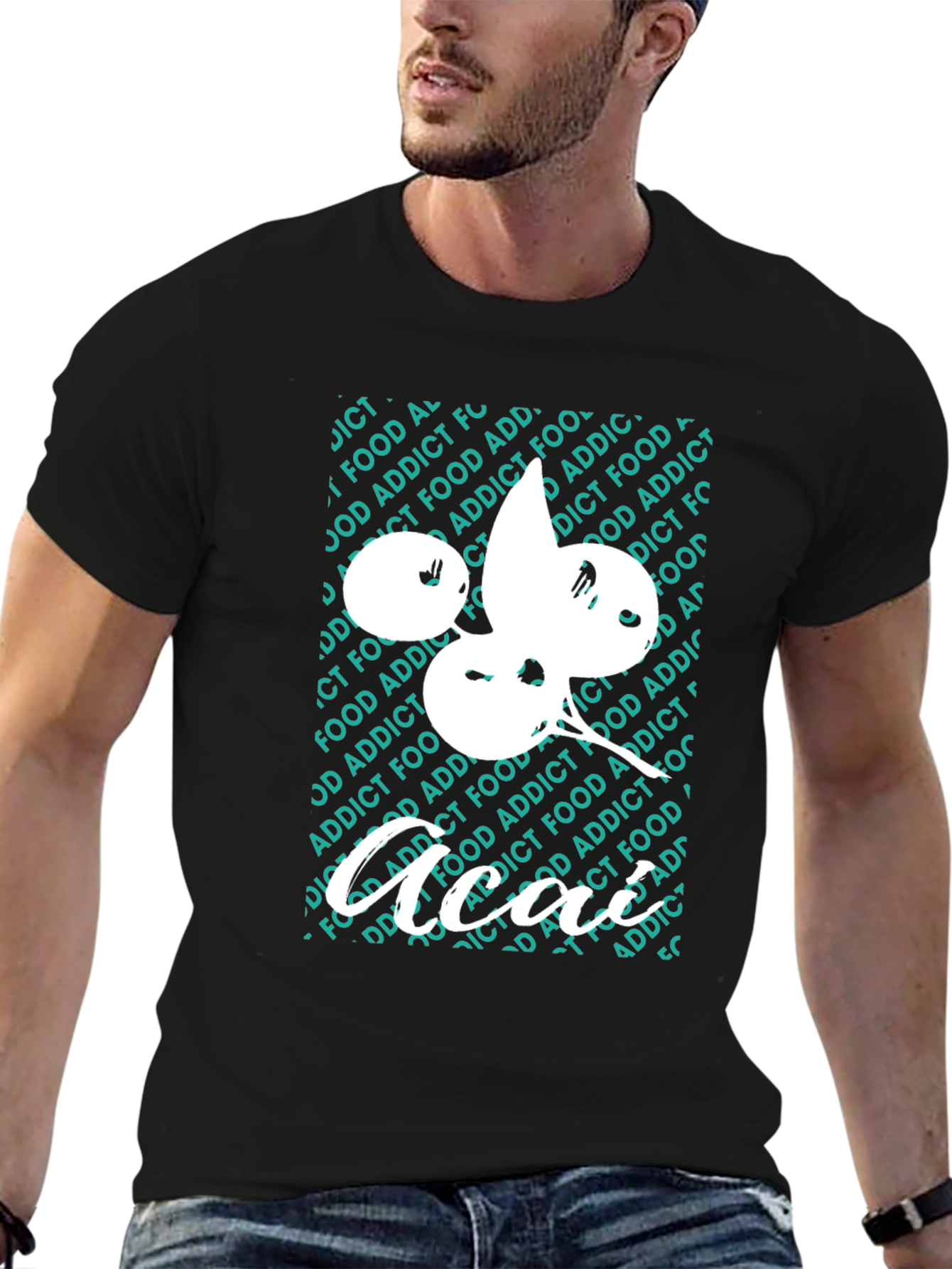 Food Addict Acai Graphic Tee