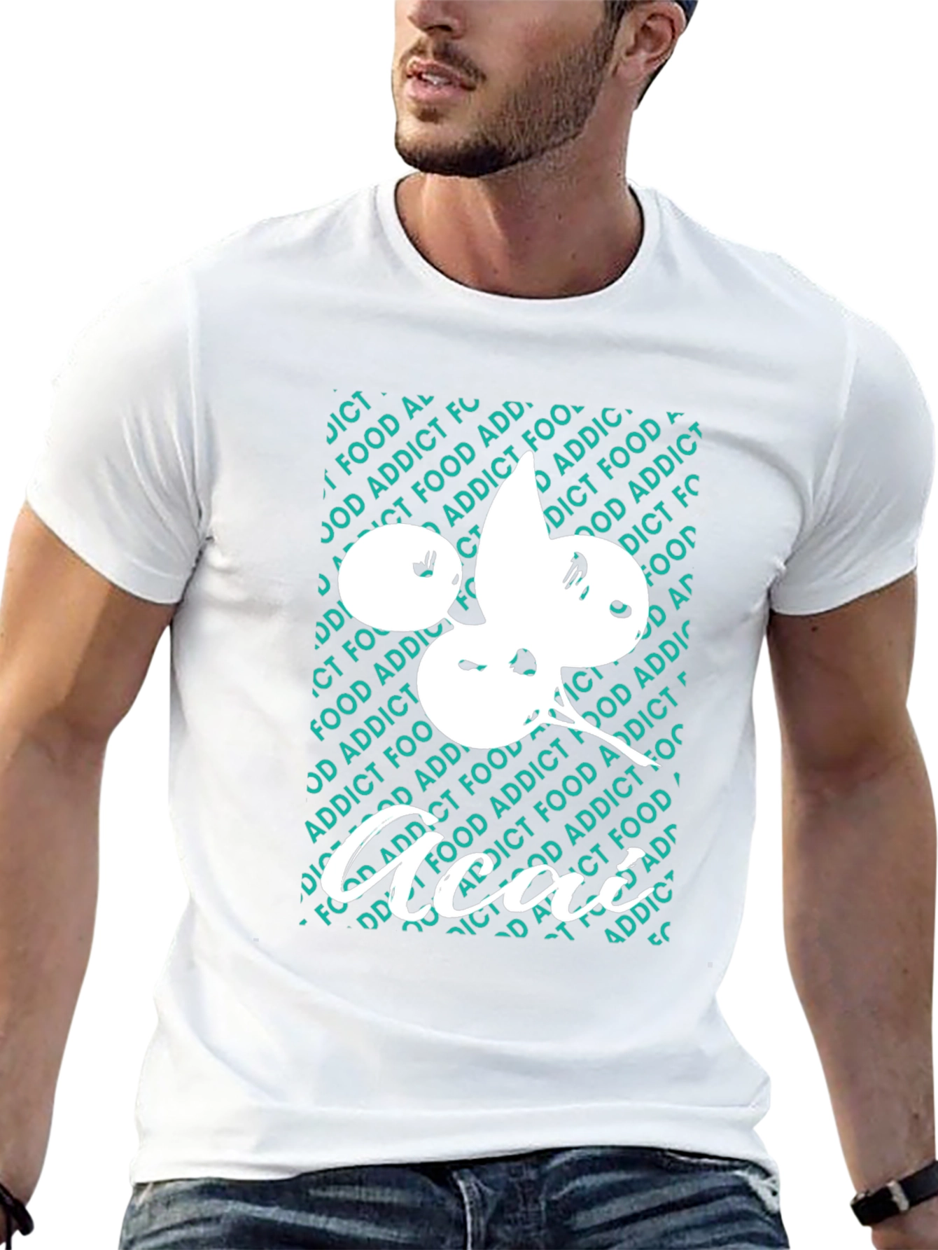 Food Addict Acai Graphic Tee