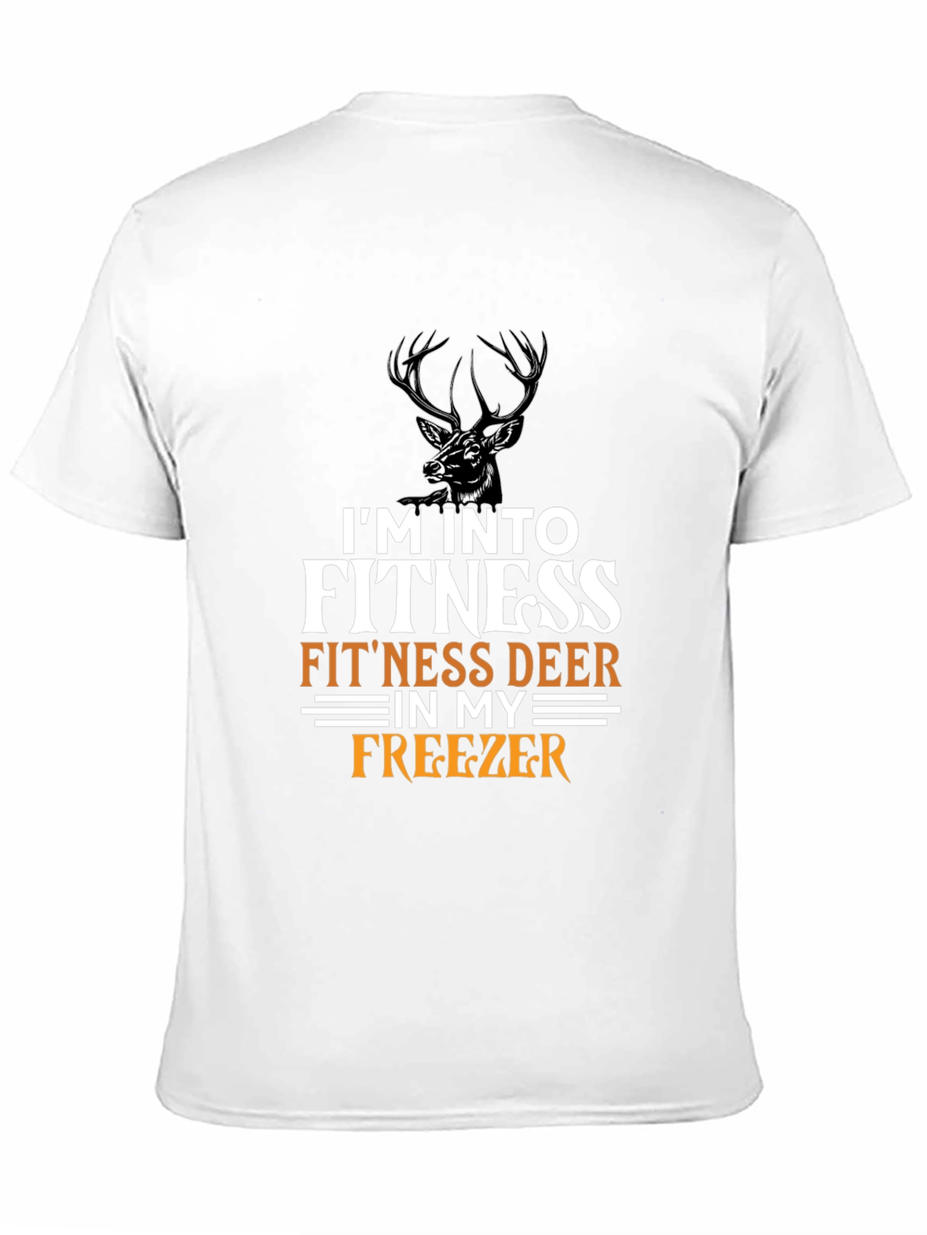 Fitness Deer T-Shirt - Hunting Humor Tee