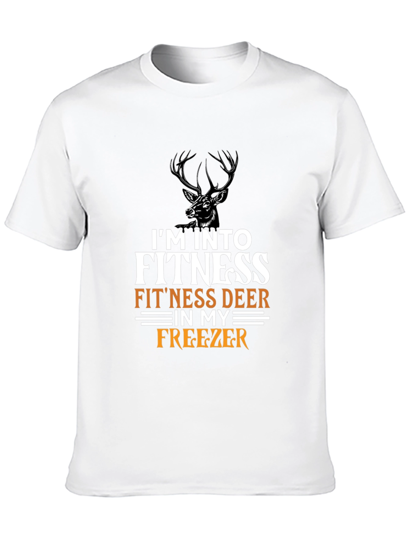 Fitness Deer T-Shirt - Hunting Humor Tee