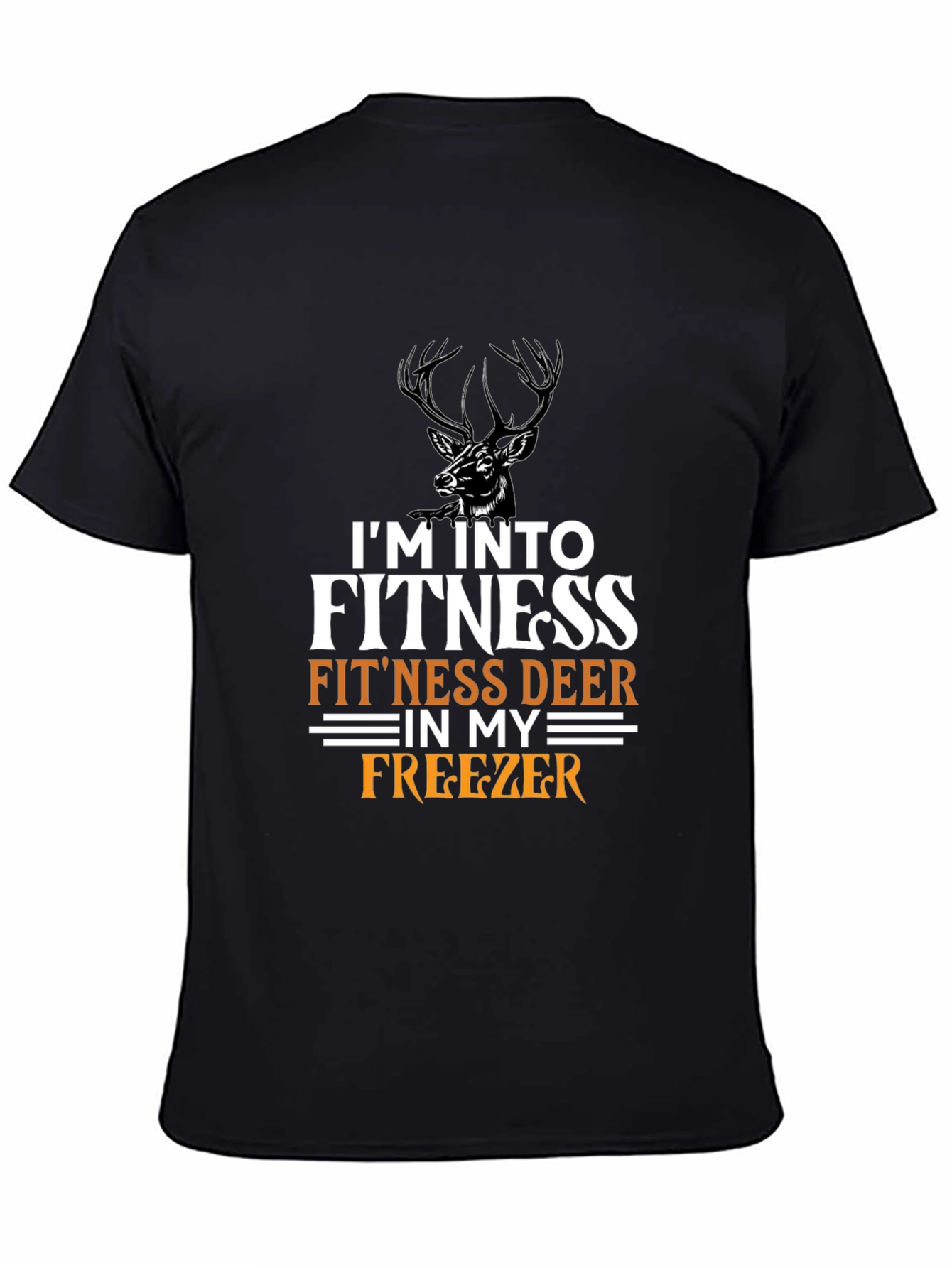 Fitness Deer T-Shirt - Hunting Humor Tee