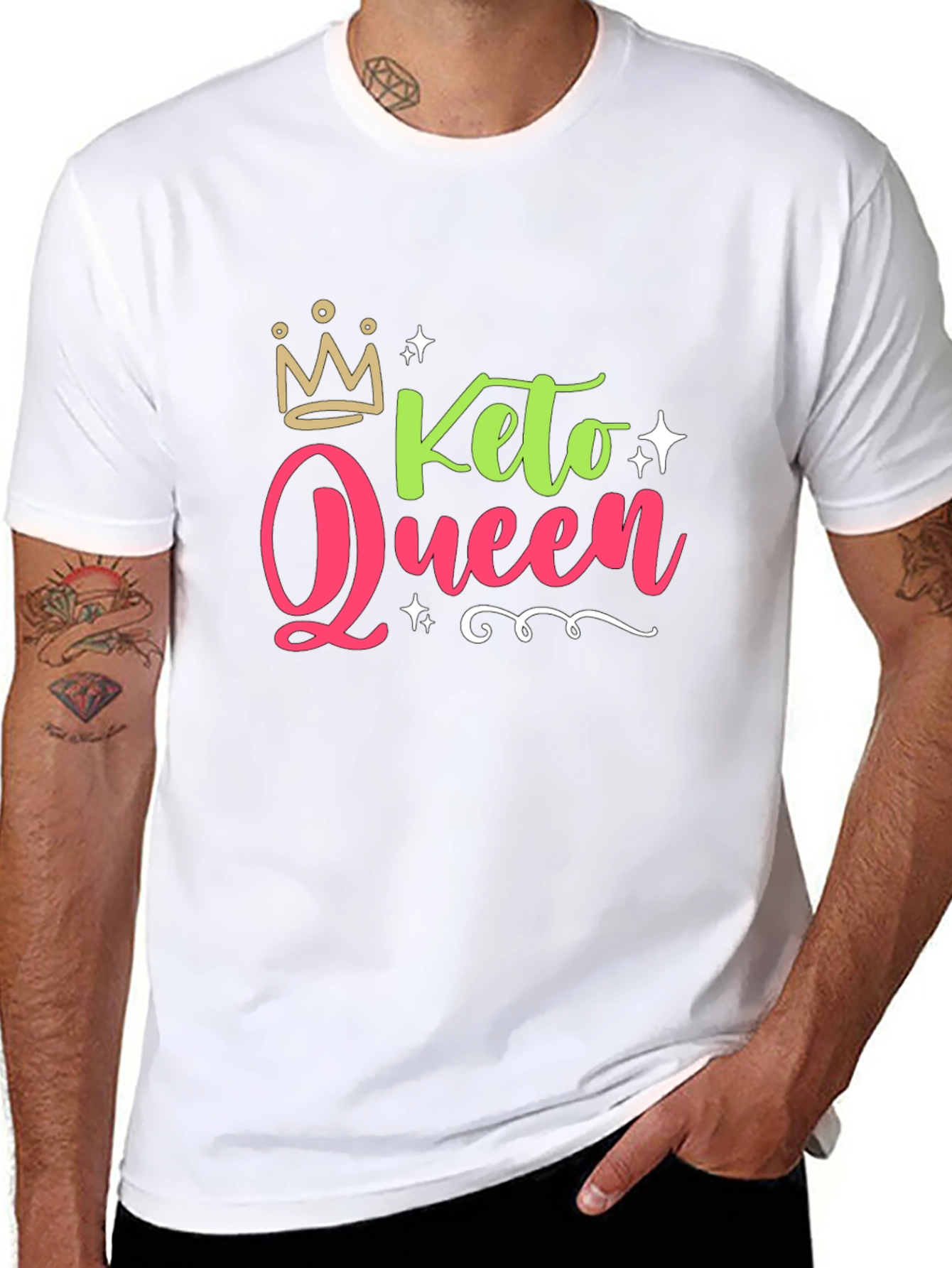 Keto Queen Black T-Shirt