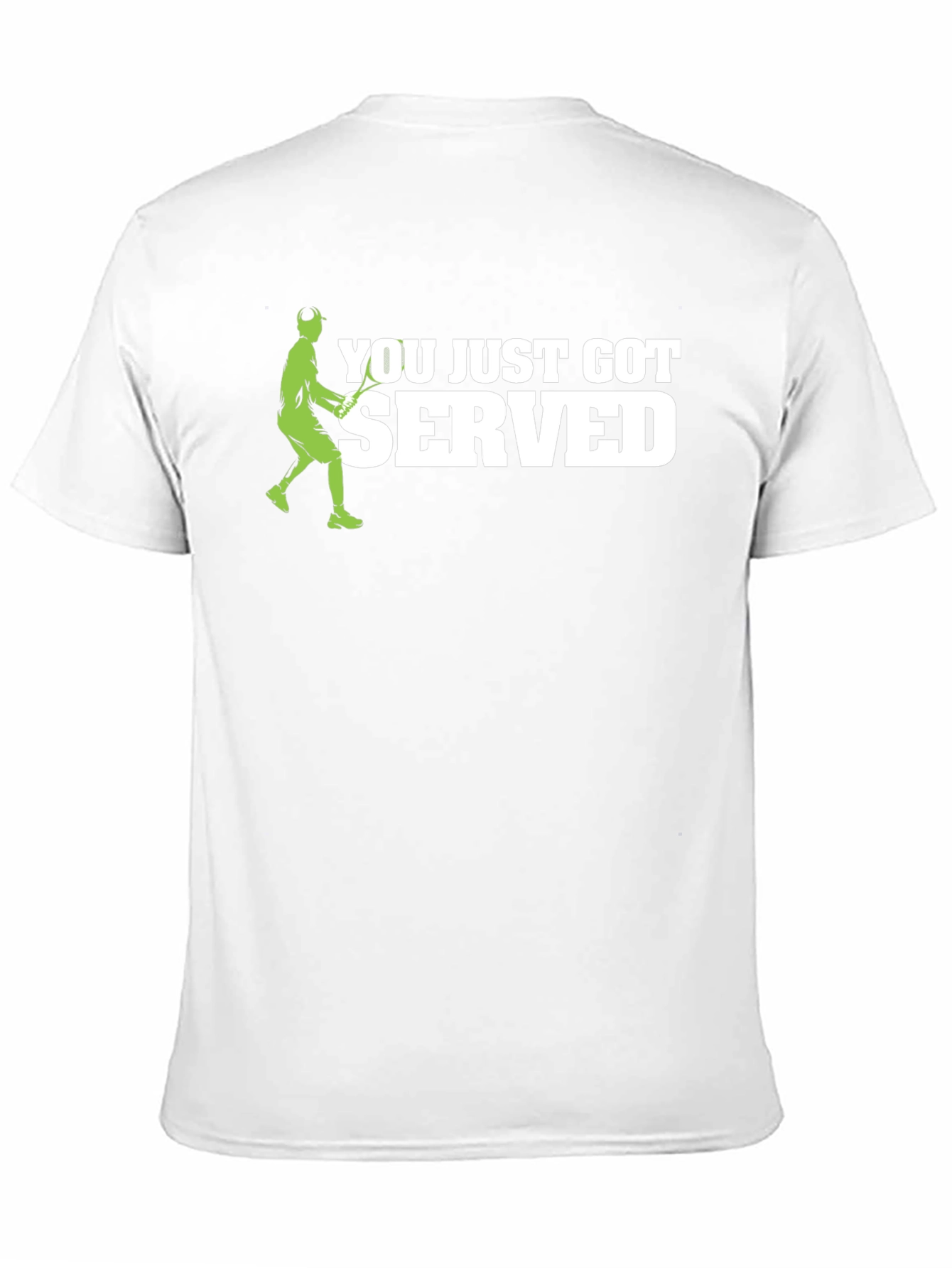 You Just Got Served! Tennis Graphic T-Shirt