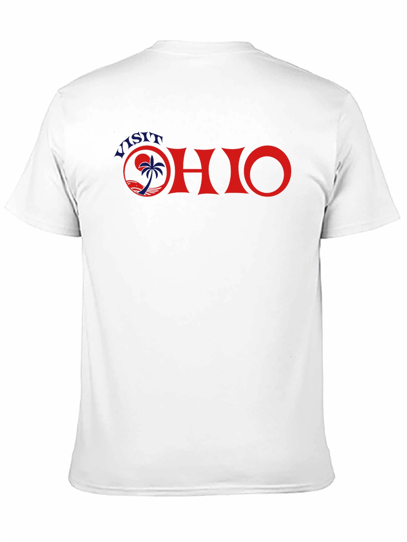 Visit Ohio Graphic Tee - Black Cotton T-Shirt