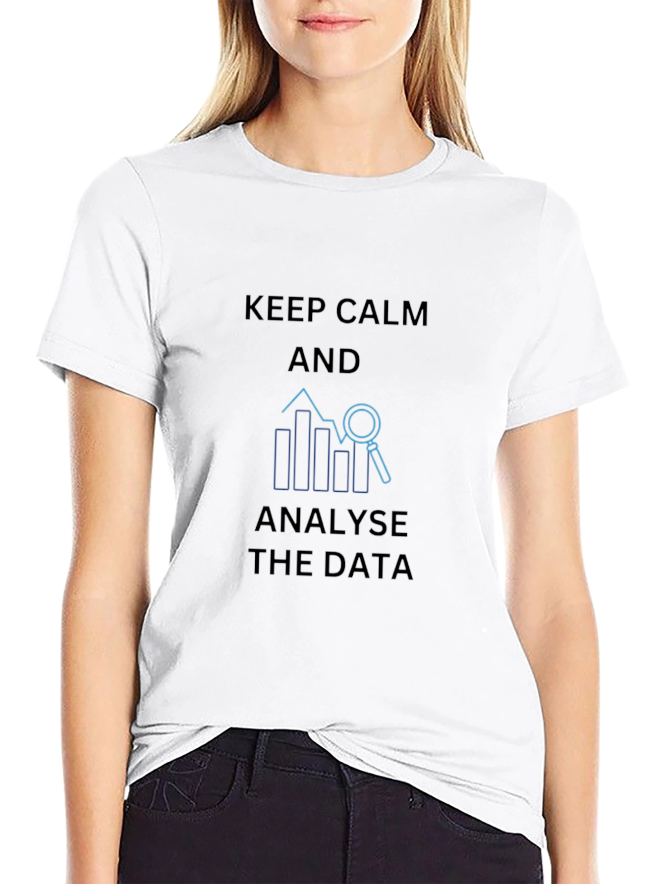Data Analyst T-Shirt - Keep Calm and Analyze