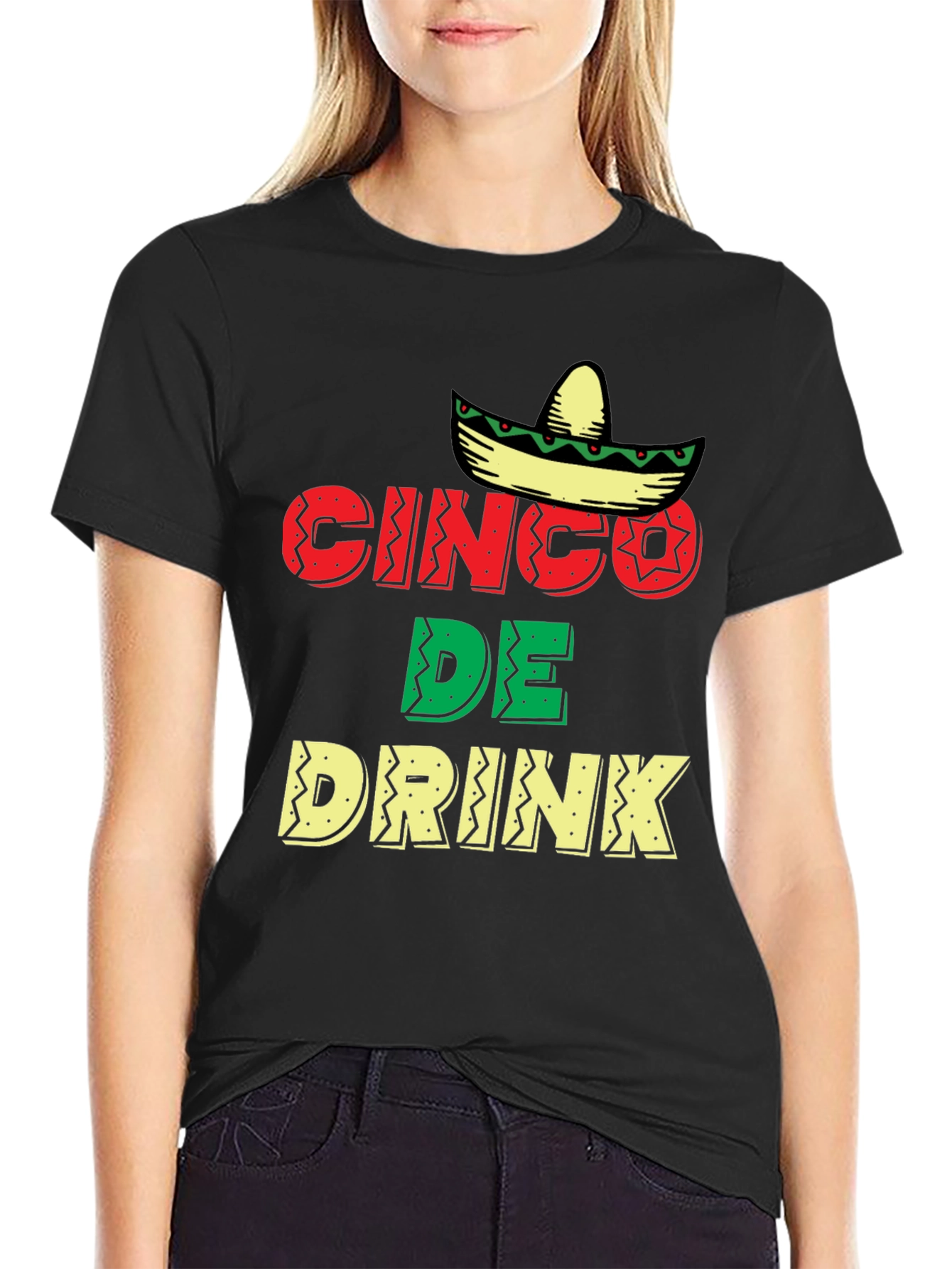Cinco De Drink T-Shirt - Fiesta Tee