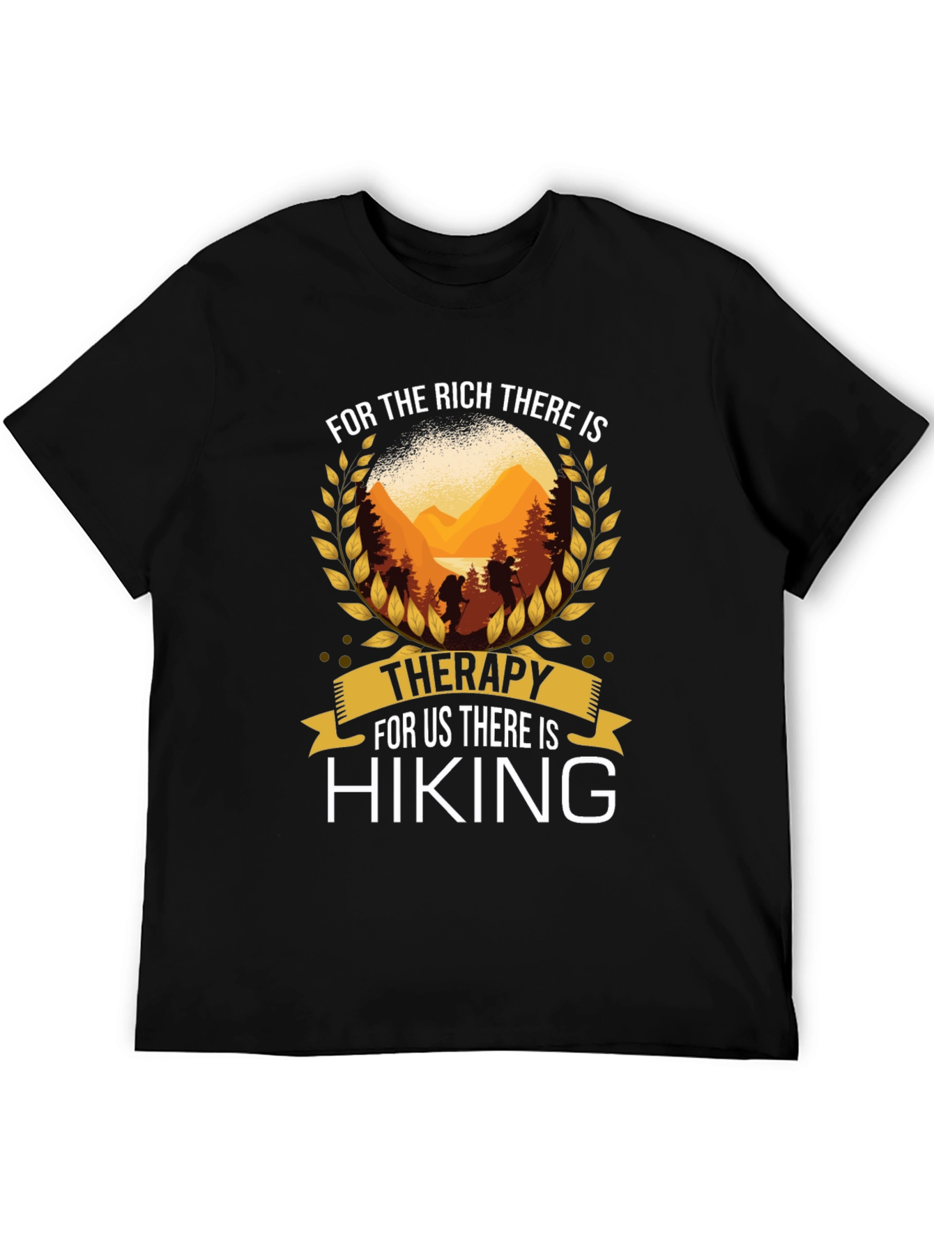 Hiking Therapy T-Shirt - Outdoor Adventure Tee