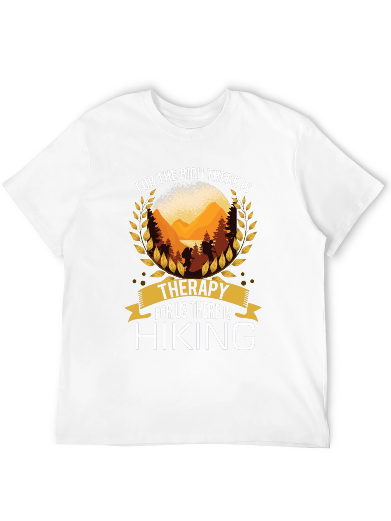 Hiking Therapy T-Shirt - Outdoor Adventure Tee