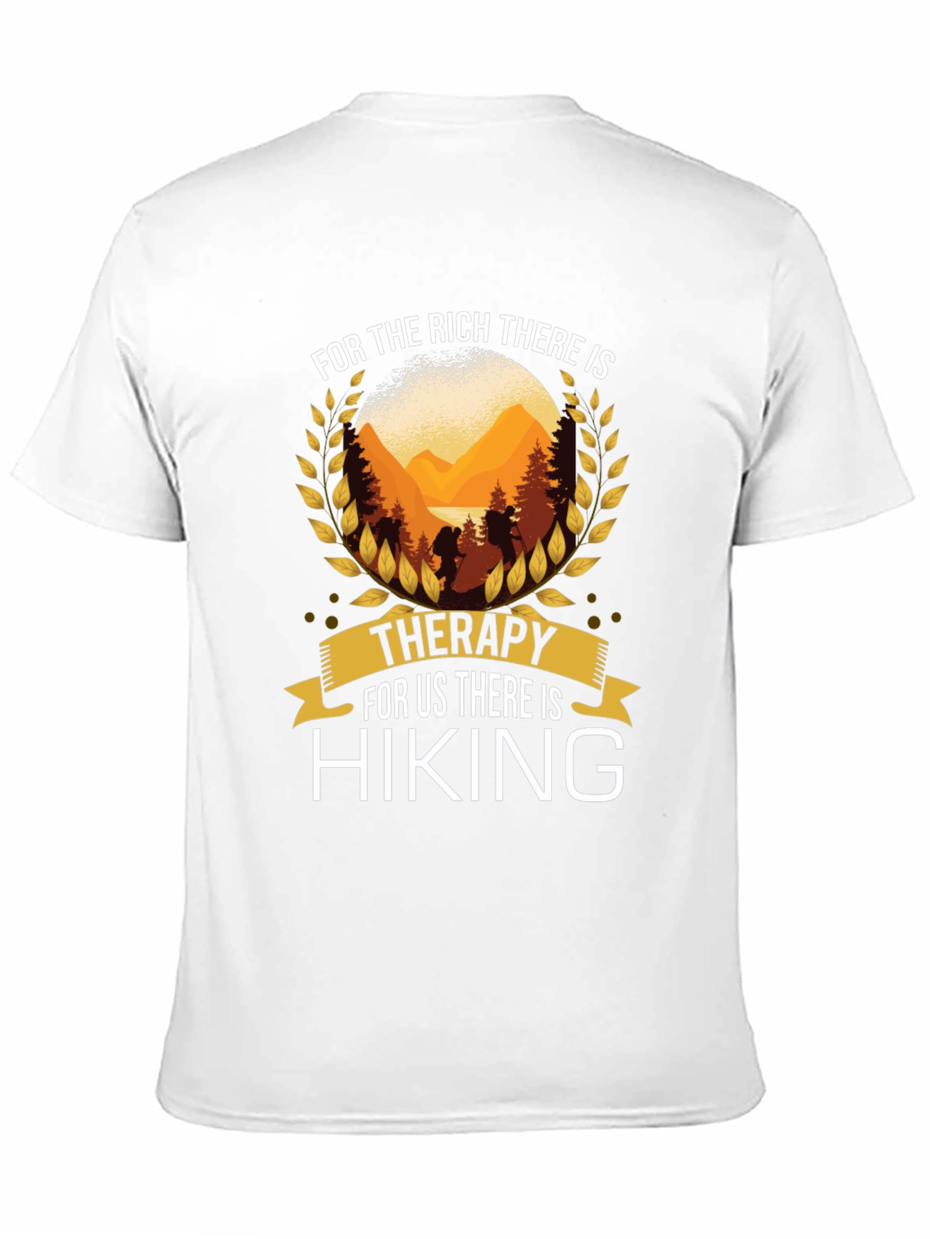 Hiking Therapy T-Shirt - Outdoor Adventure Tee