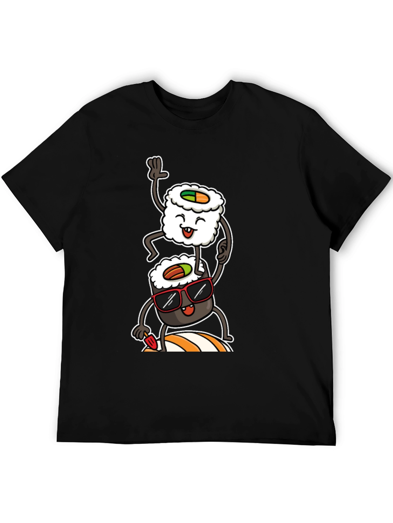 Sushi Stack Graphic Tee - Cool & Casual
