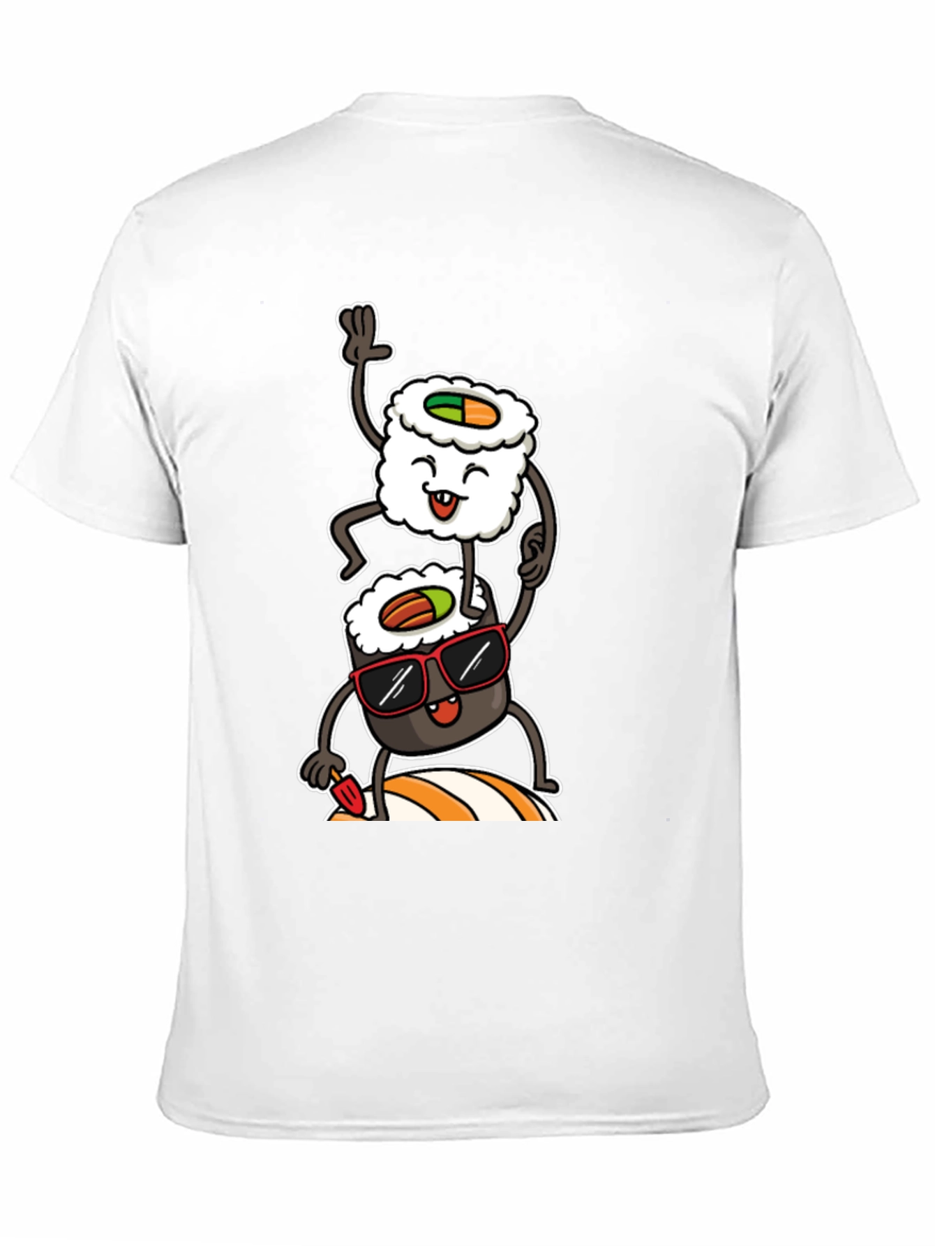 Sushi Stack Graphic Tee - Cool & Casual