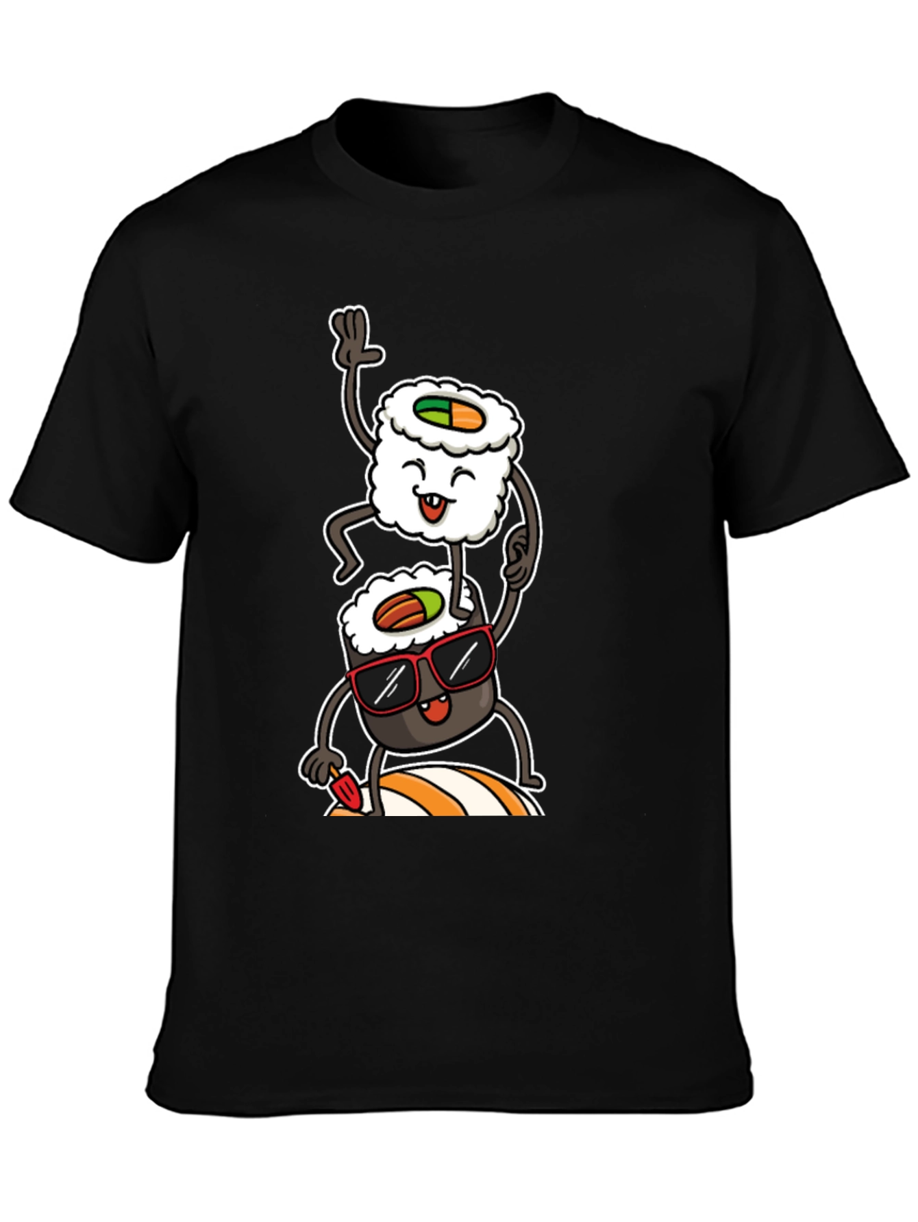 Sushi Stack Graphic Tee - Cool & Casual