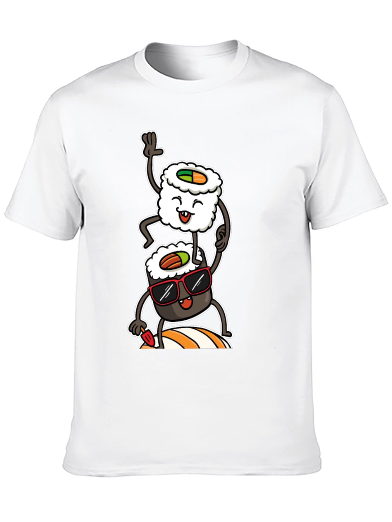 Sushi Stack Graphic Tee - Cool & Casual