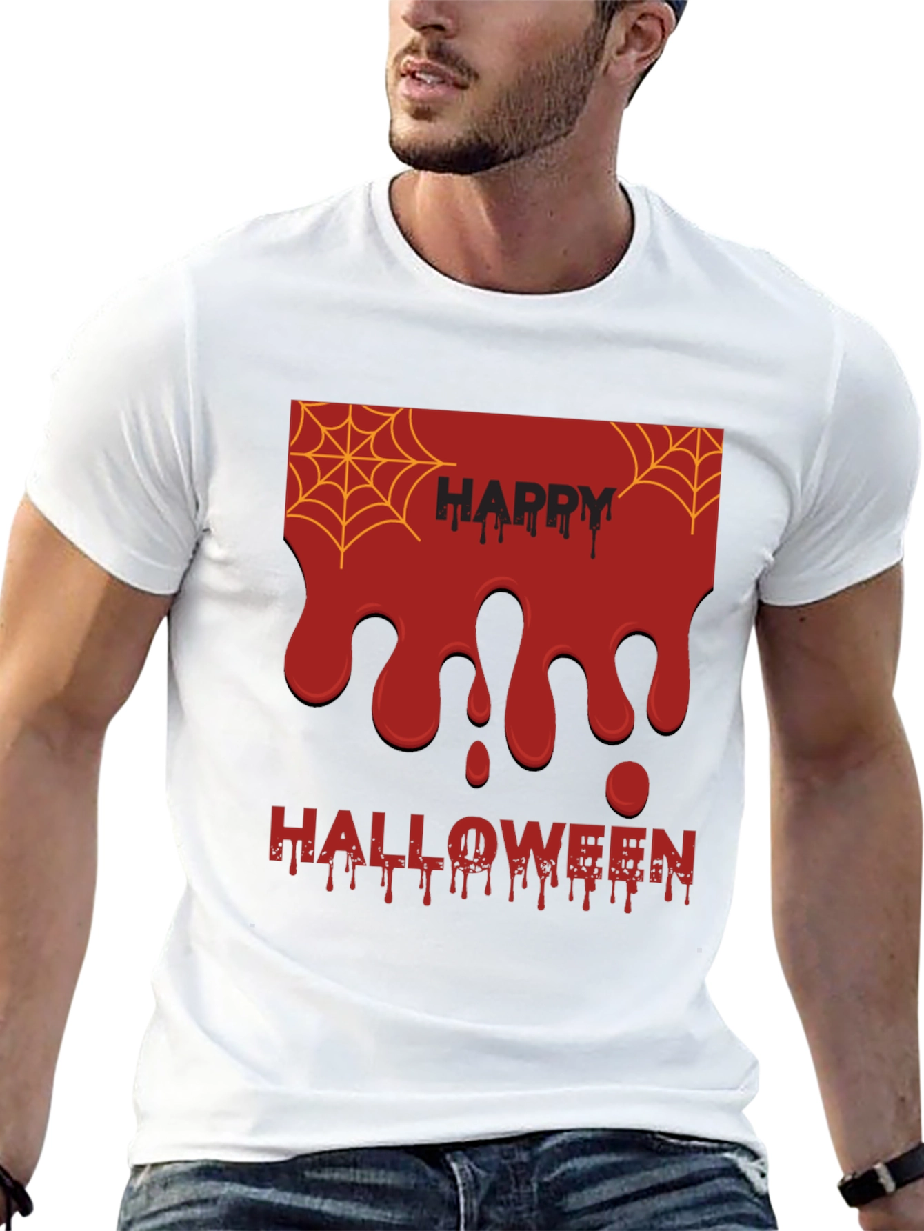 Happy Halloween Graphic T-Shirt