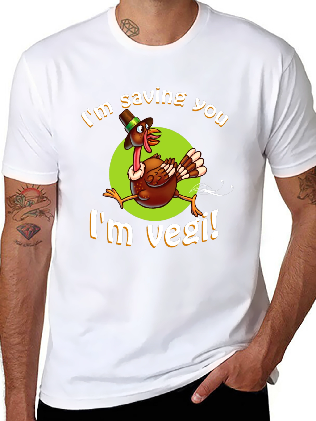 Im Saving You Im Vegi! Thanksgiving T-Shirt