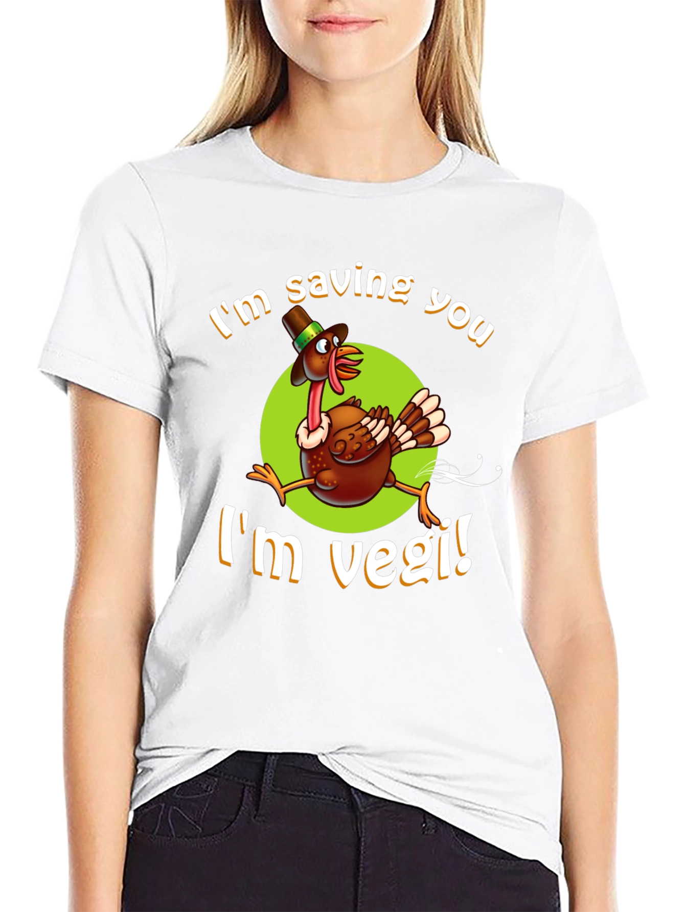 Im Saving You Im Vegi! Thanksgiving T-Shirt