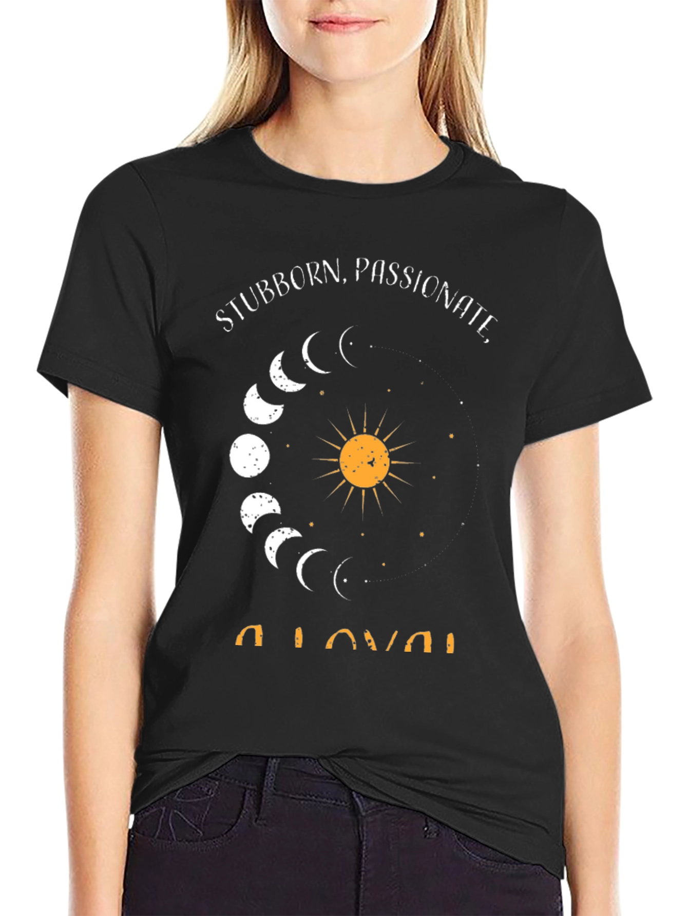 Stubborn Passionate Astrology Tee