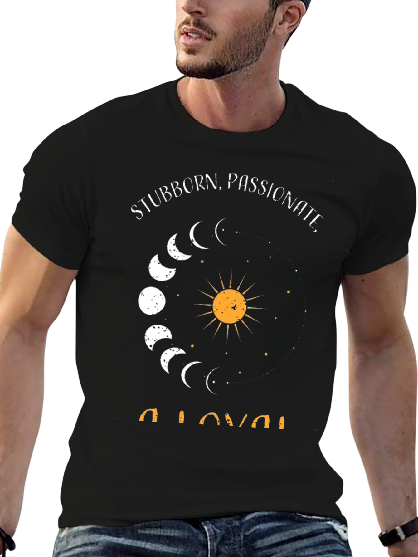 Stubborn Passionate Astrology Tee