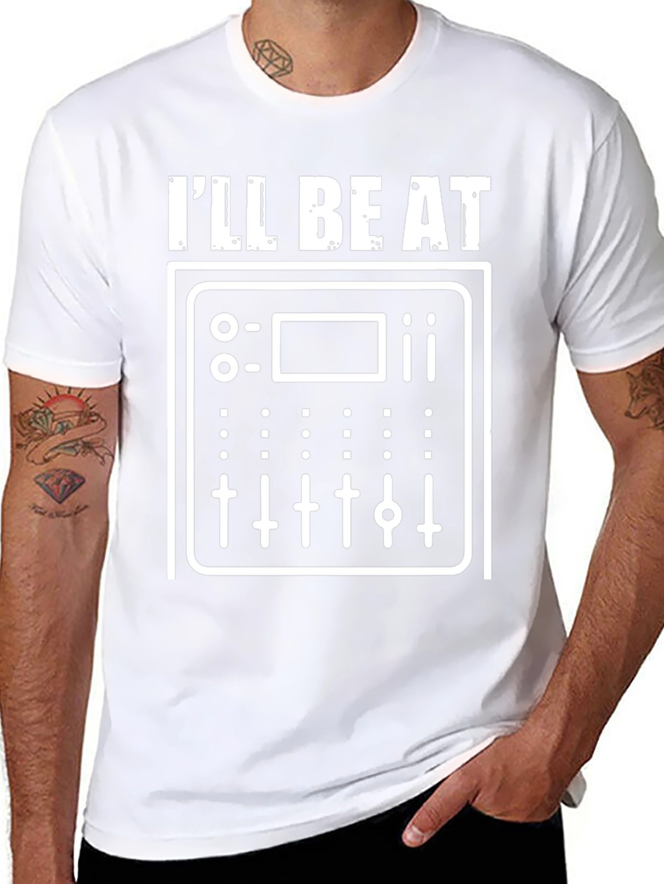 Ill Be At The Board DJ T-Shirt