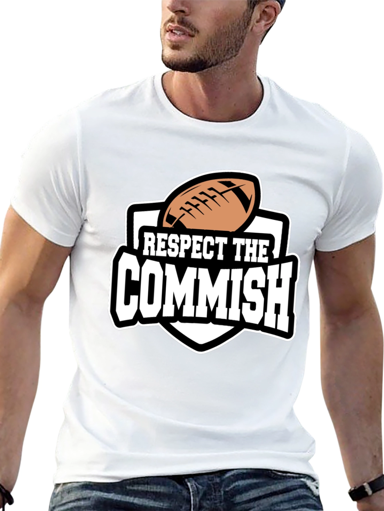 Respect The Commish Graphic T-Shirt