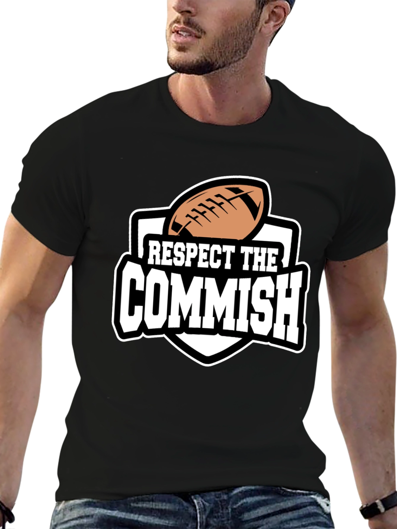 Respect The Commish Graphic T-Shirt