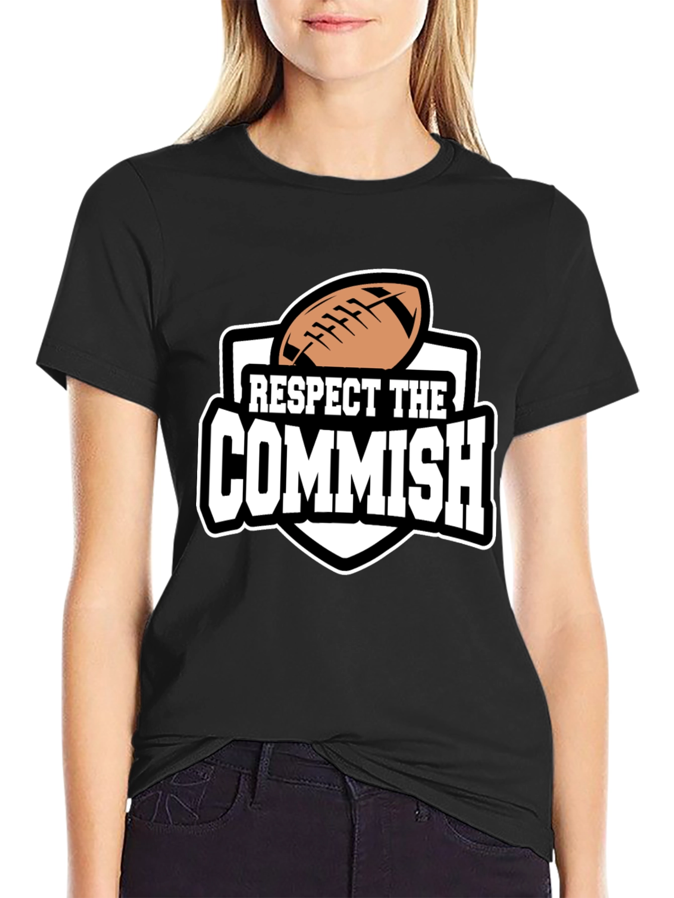 Respect The Commish Graphic T-Shirt