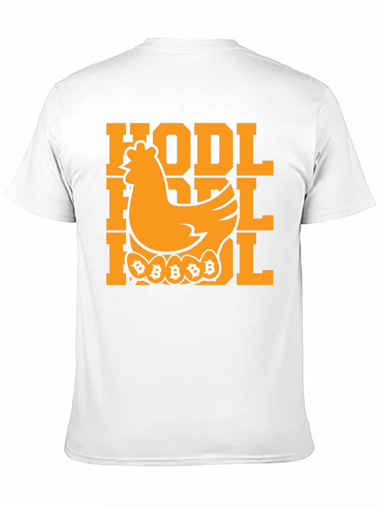 HODL Bitcoin Chicken T-Shirt - Crypto Investor Tee