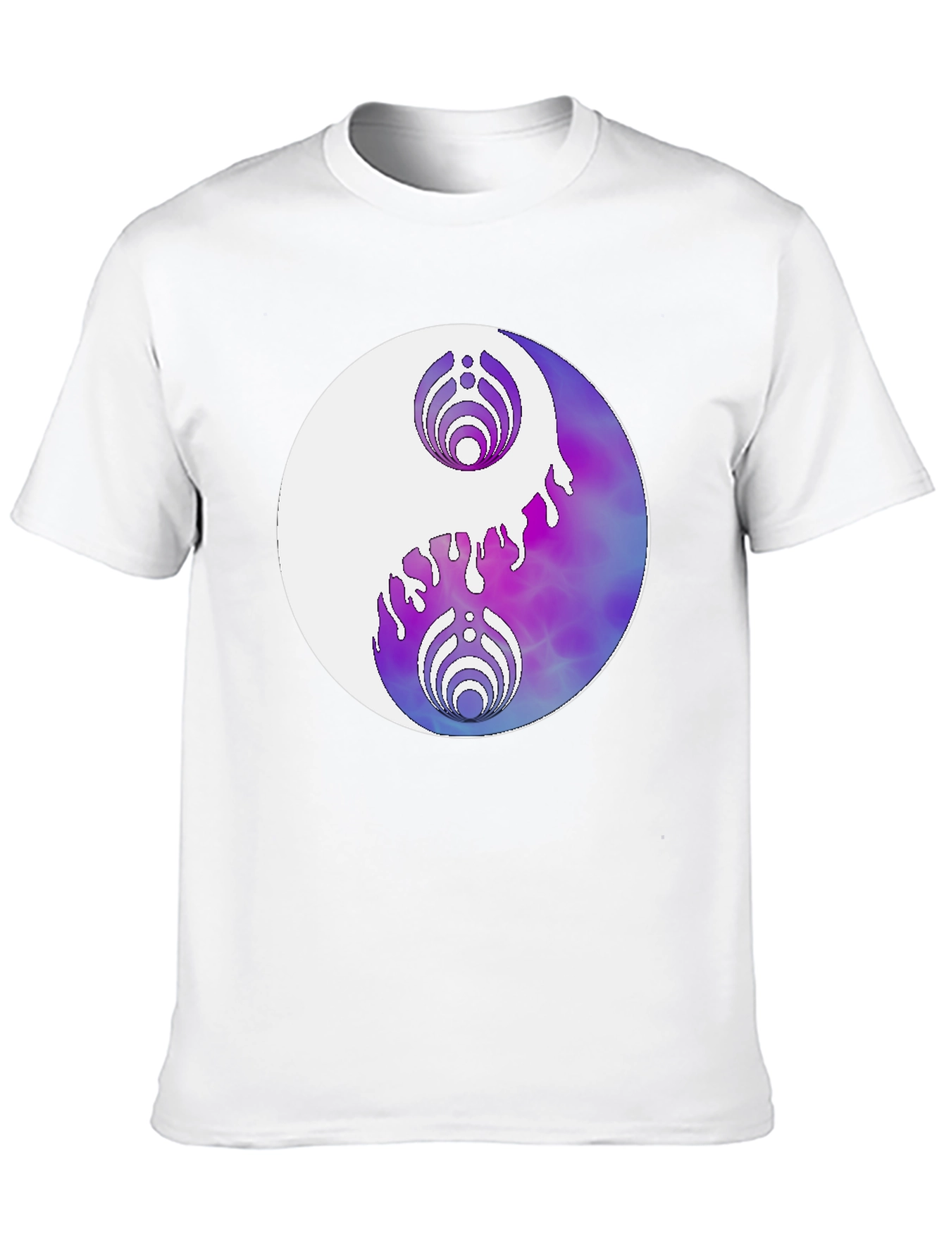 Yin Yang Graphic Tee - Black Casual T-Shirt