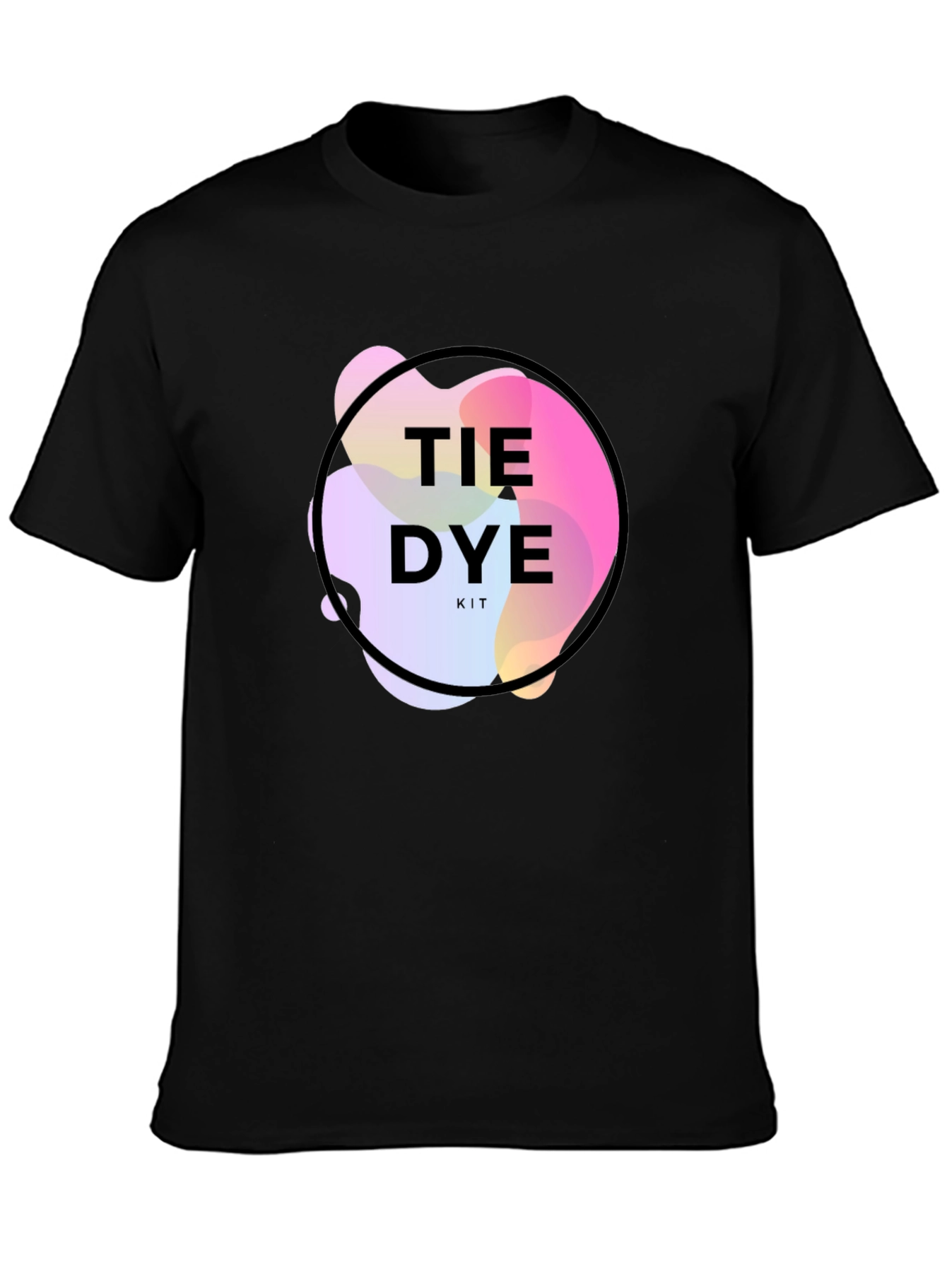 Tie Dye Kit Black T-Shirt