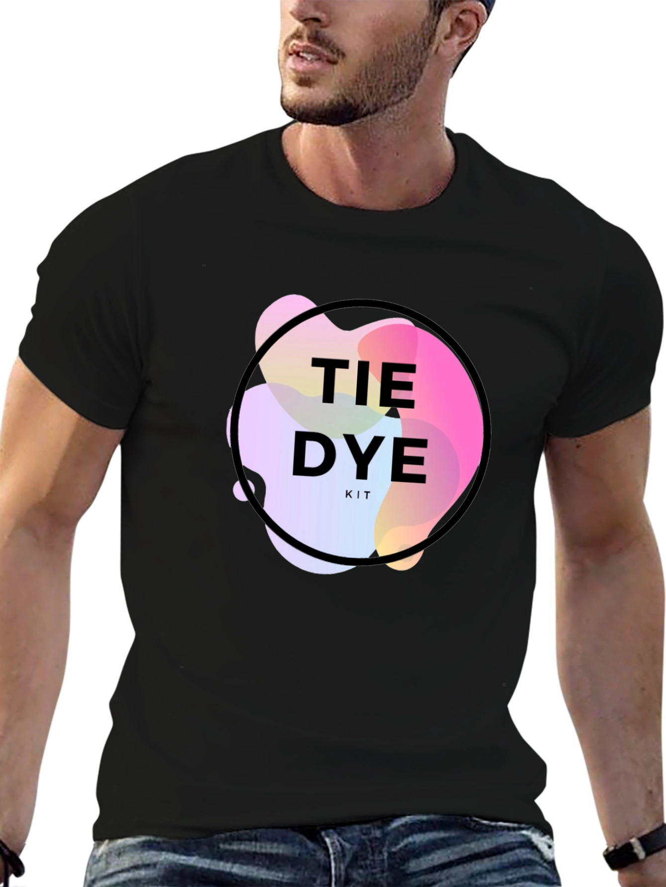 Tie Dye Kit Black T-Shirt