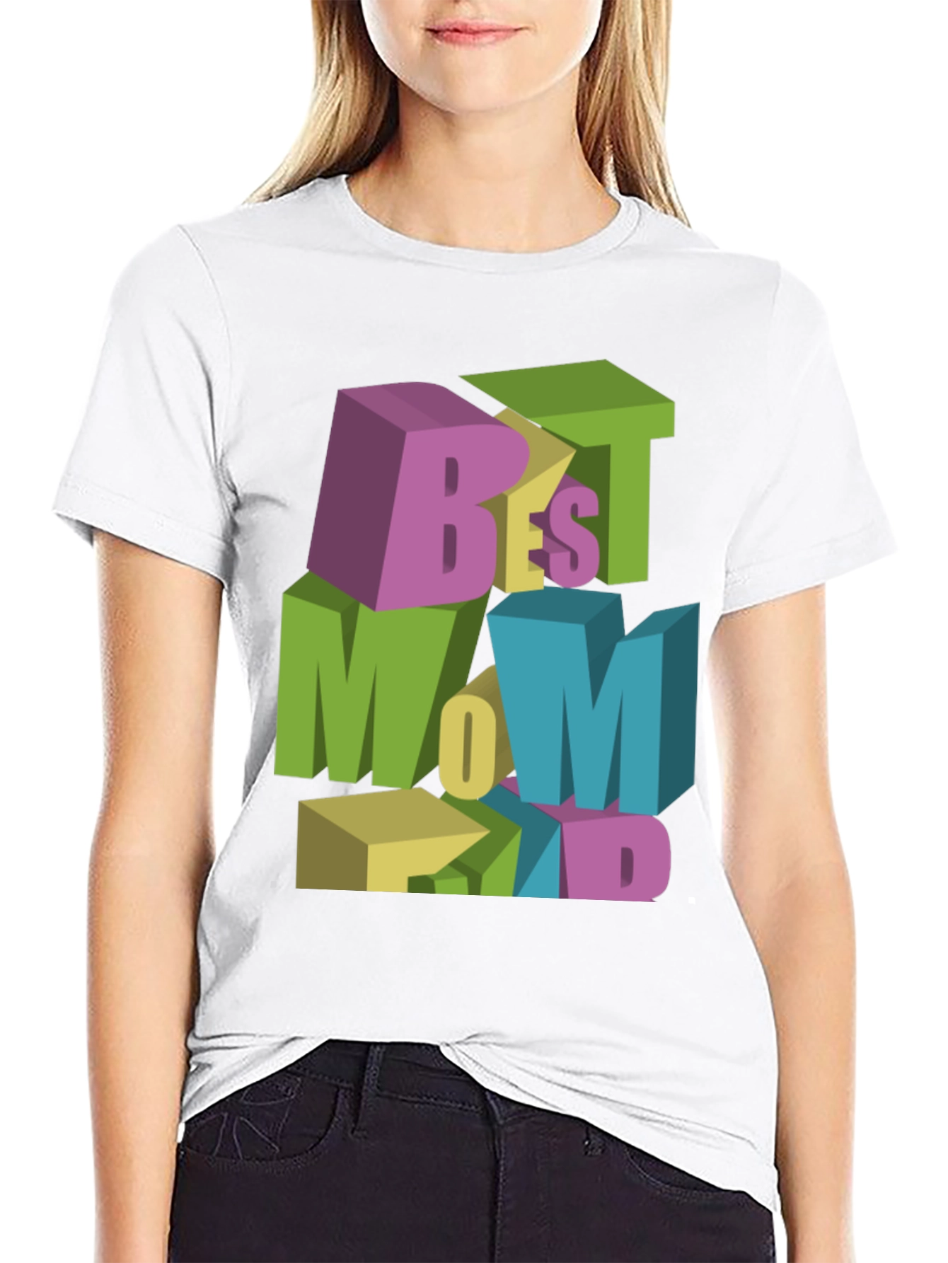 Best Mom Ever Graphic T-Shirt - Modern Style