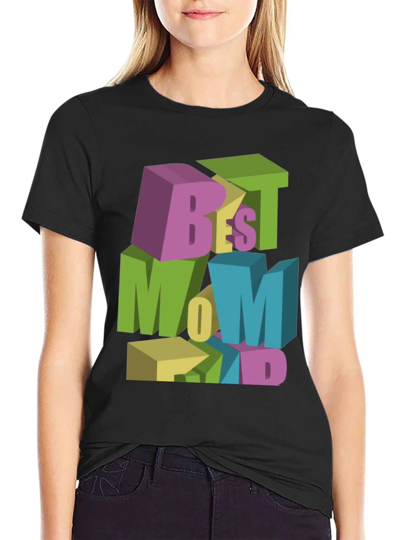 Best Mom Ever Graphic T-Shirt - Modern Style