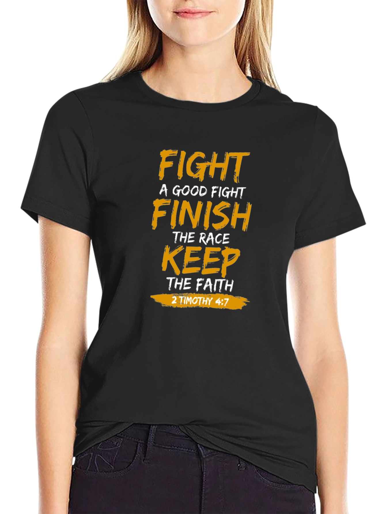 Fight The Good Fight Graphic T-Shirt