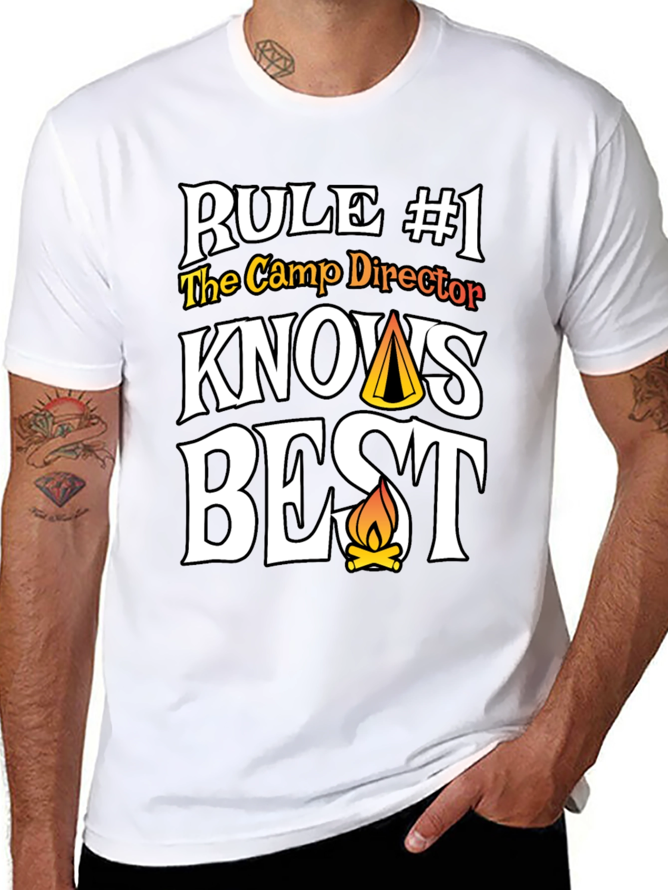 Camp Director T-Shirt - Rule #1