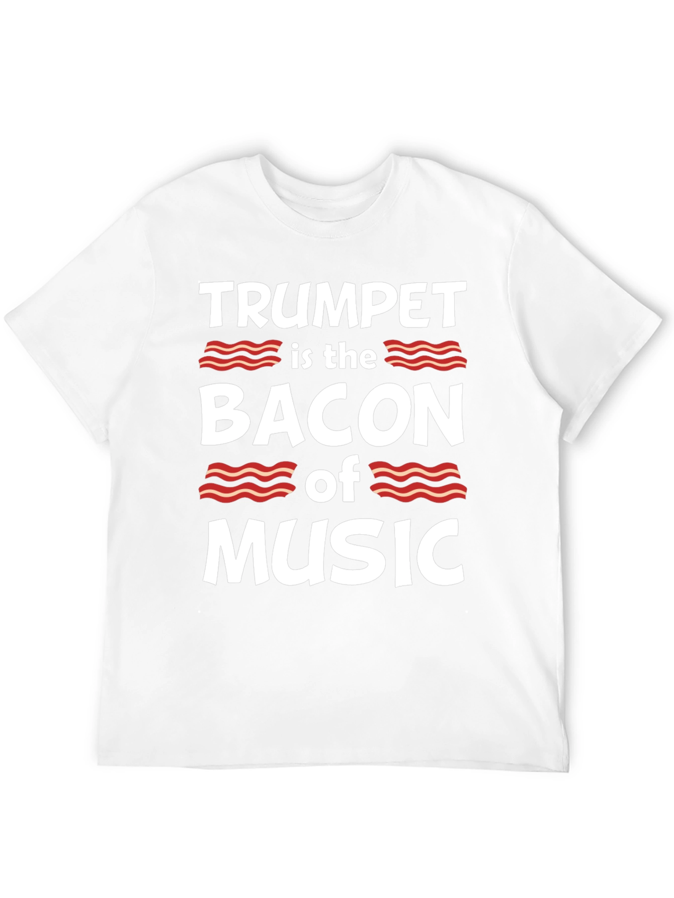 Trumpet Bacon Music T-Shirt
