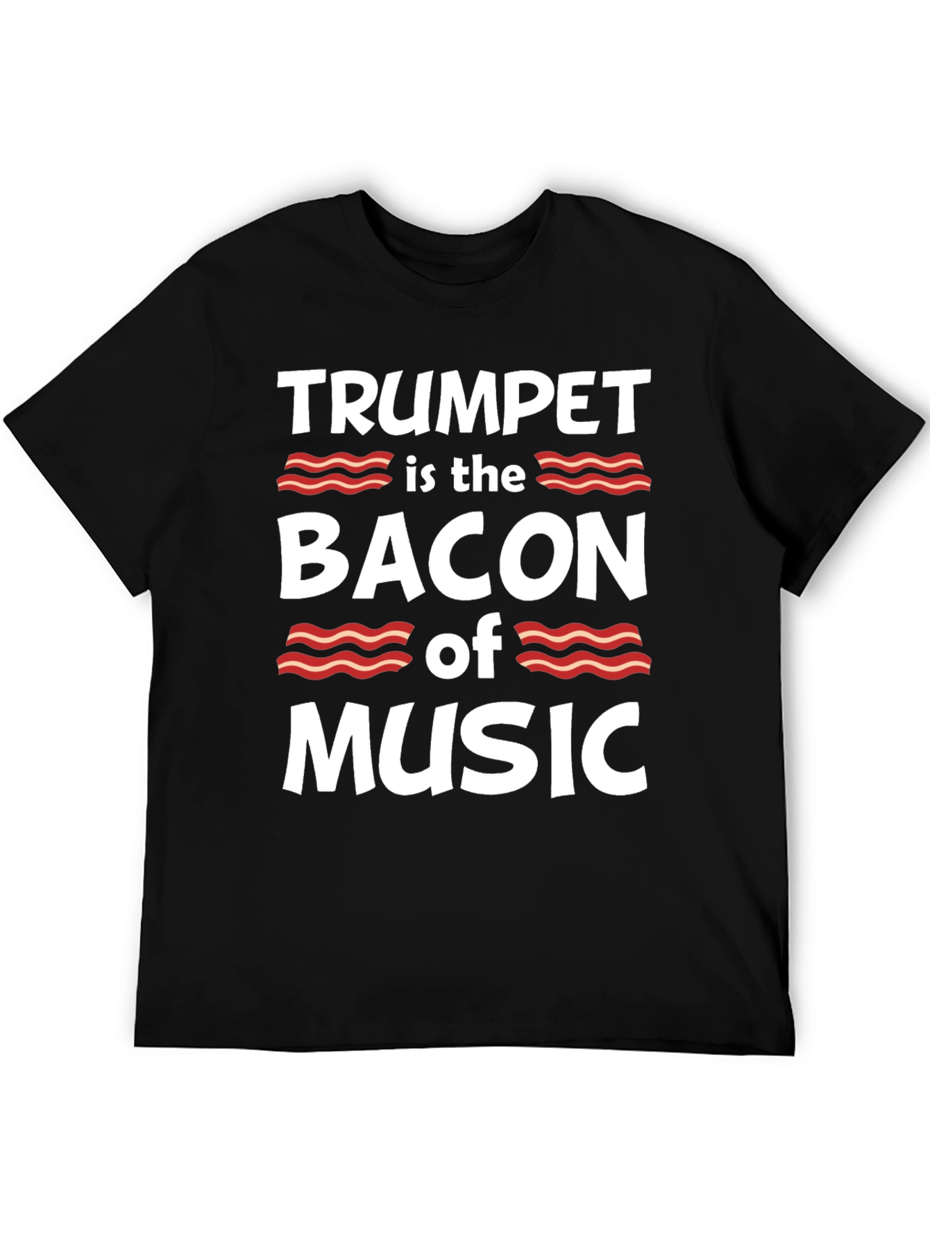 Trumpet Bacon Music T-Shirt