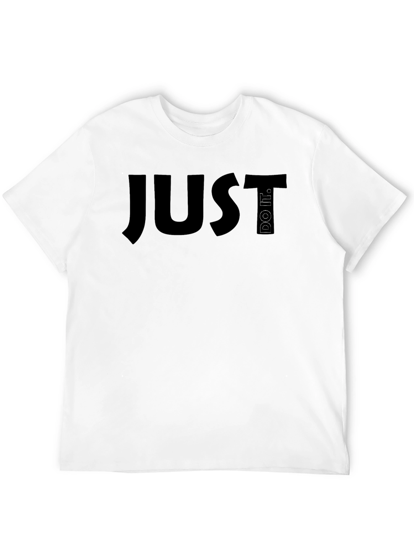 Just Do It Black T-Shirt