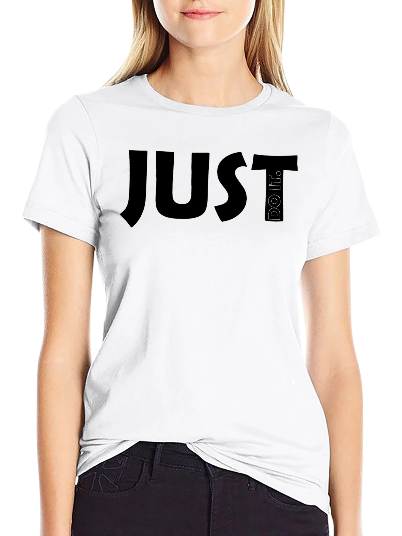 Just Do It Black T-Shirt