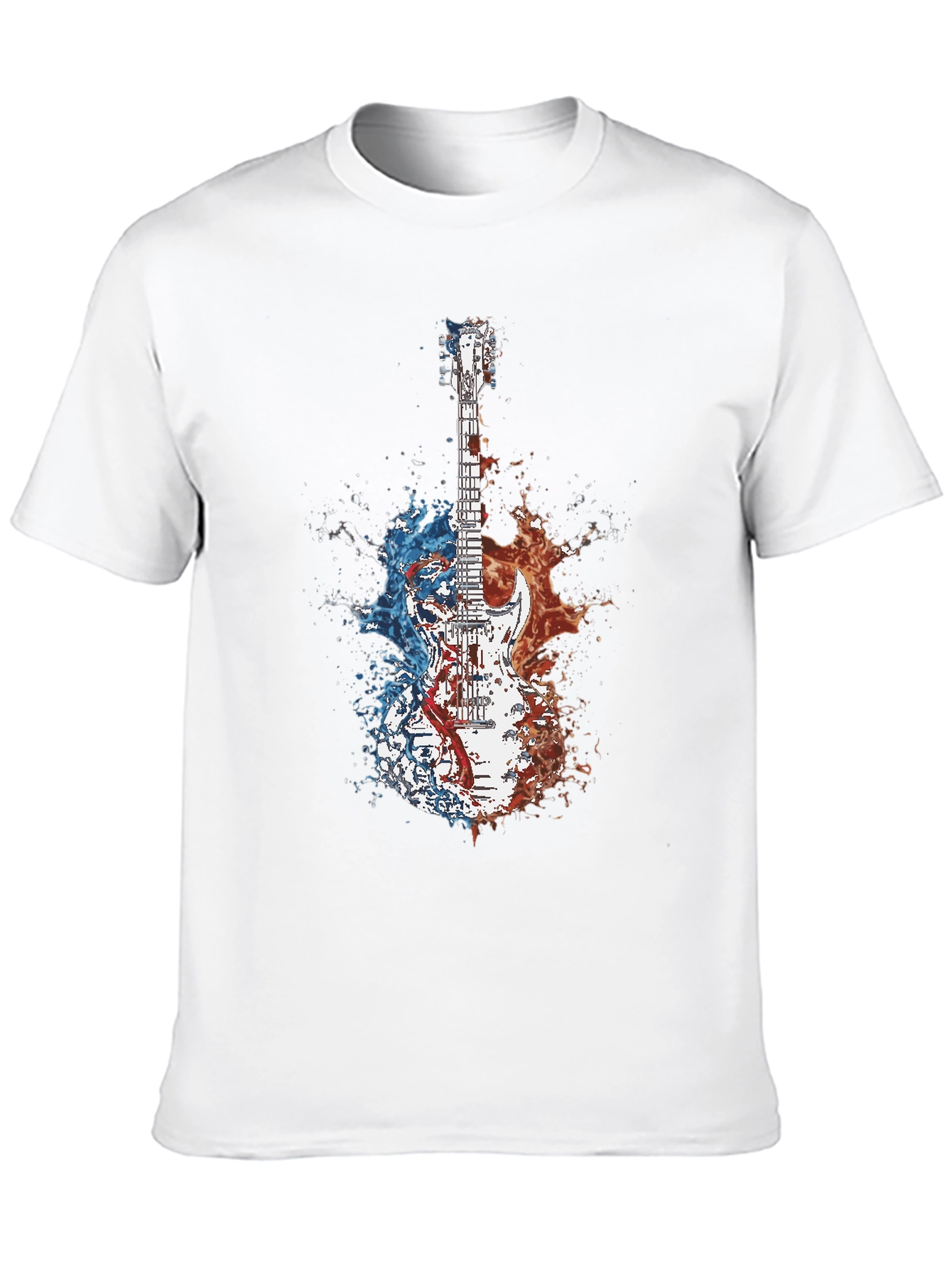 Guitar Splash Graphic Tee