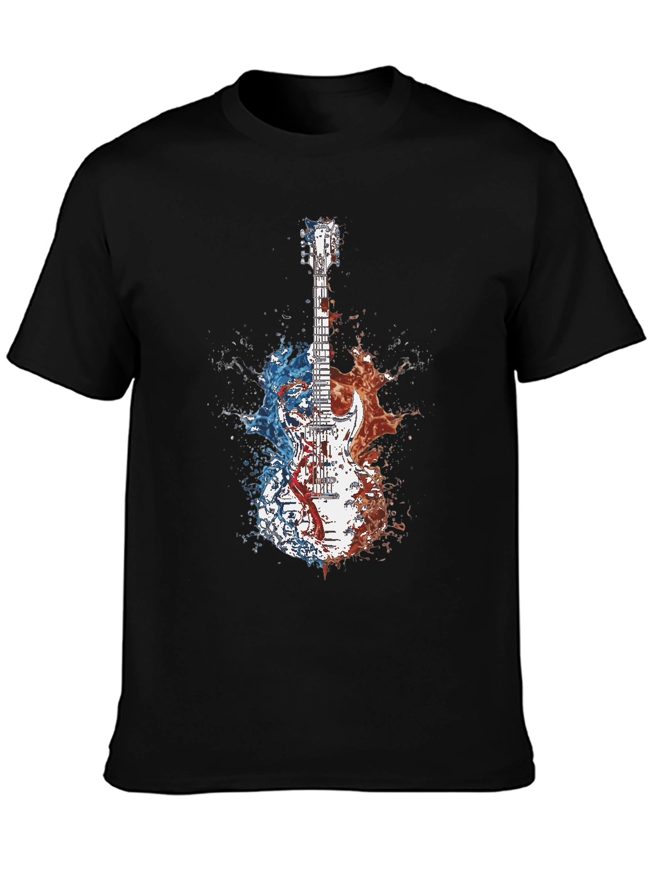Guitar Splash Graphic Tee