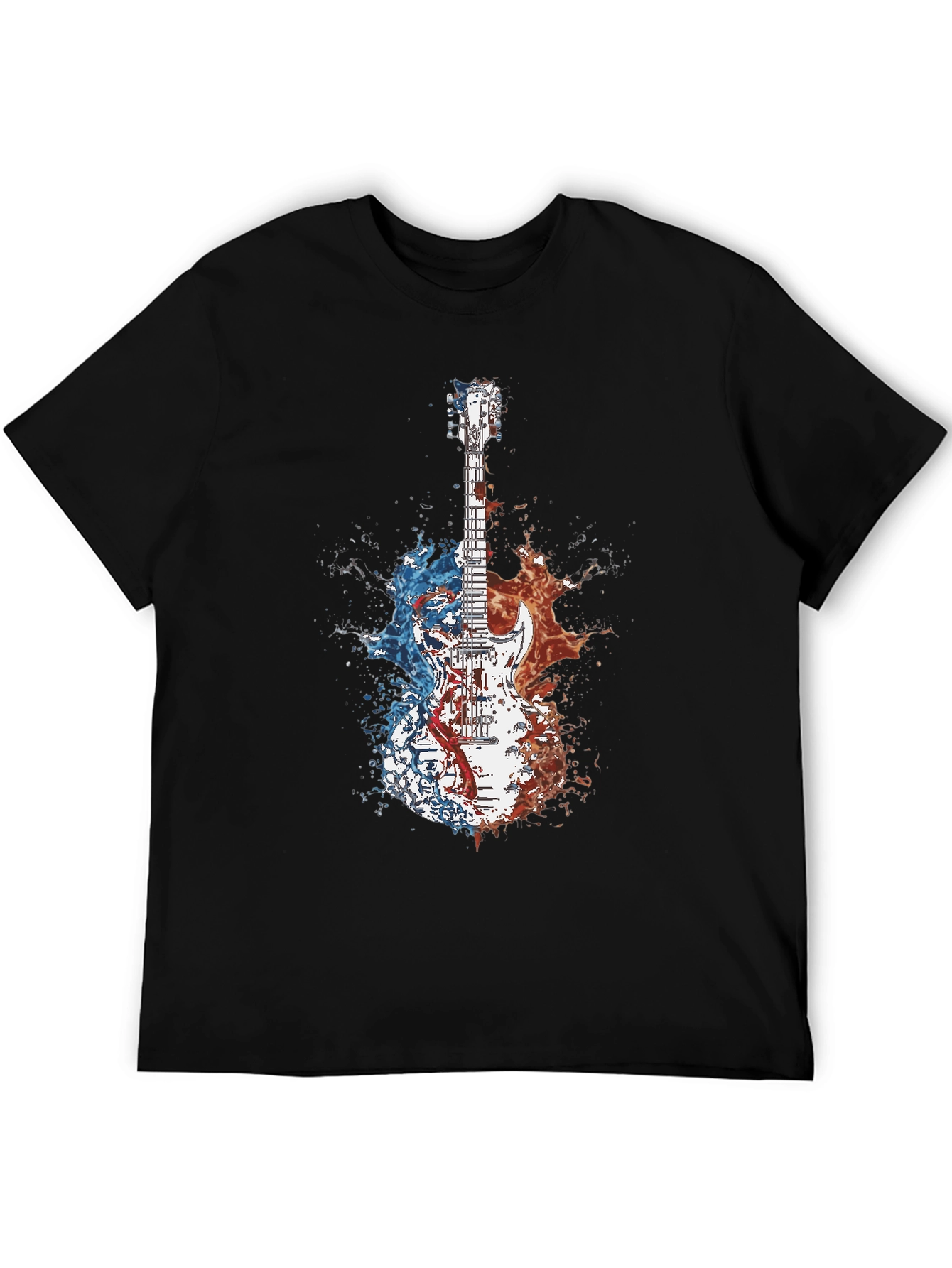 Guitar Splash Graphic Tee