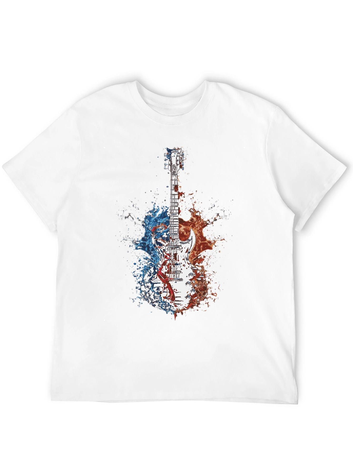 Guitar Splash Graphic Tee