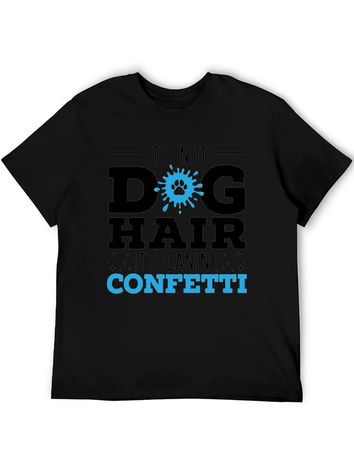 Dog Hair Canine Confetti Tee