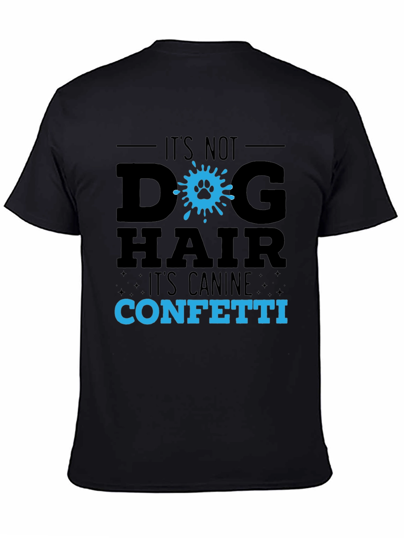 Dog Hair Canine Confetti Tee