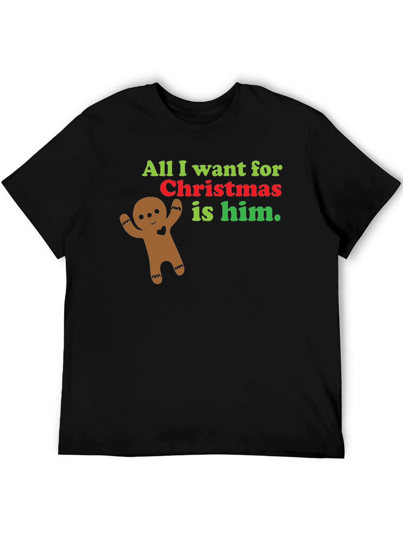 Christmas Gingerbread Man T-Shirt