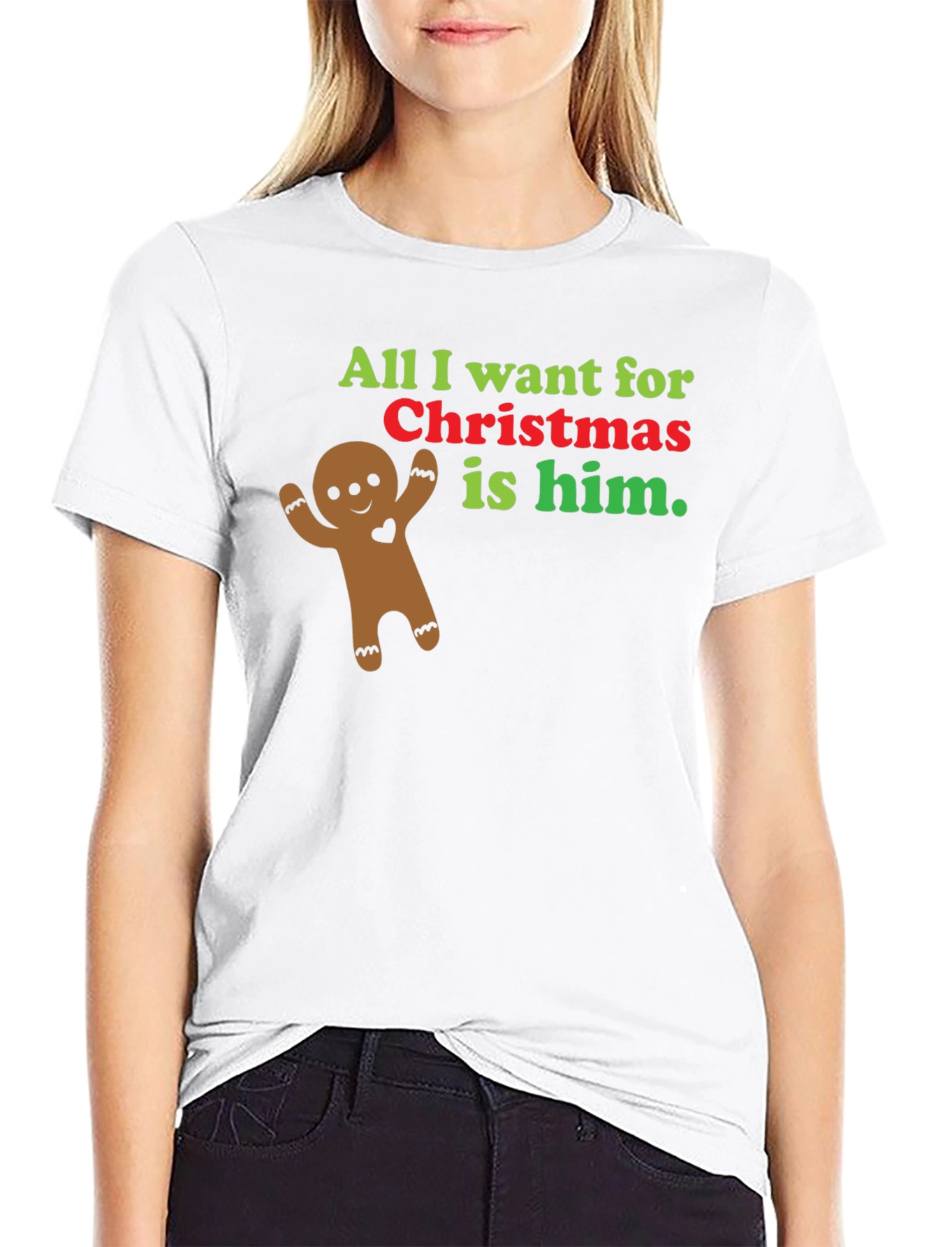 Christmas Gingerbread Man T-Shirt