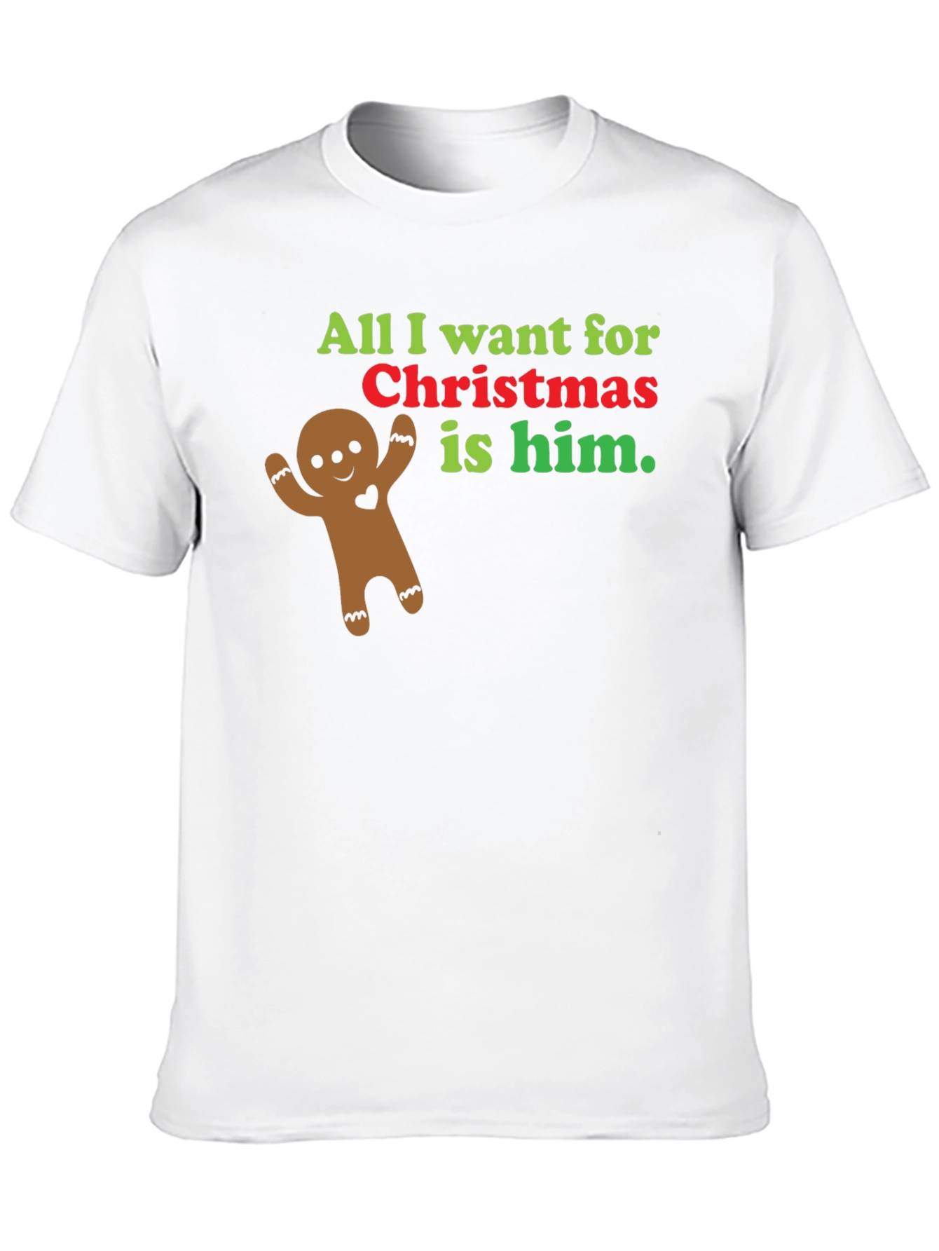 Christmas Gingerbread Man T-Shirt