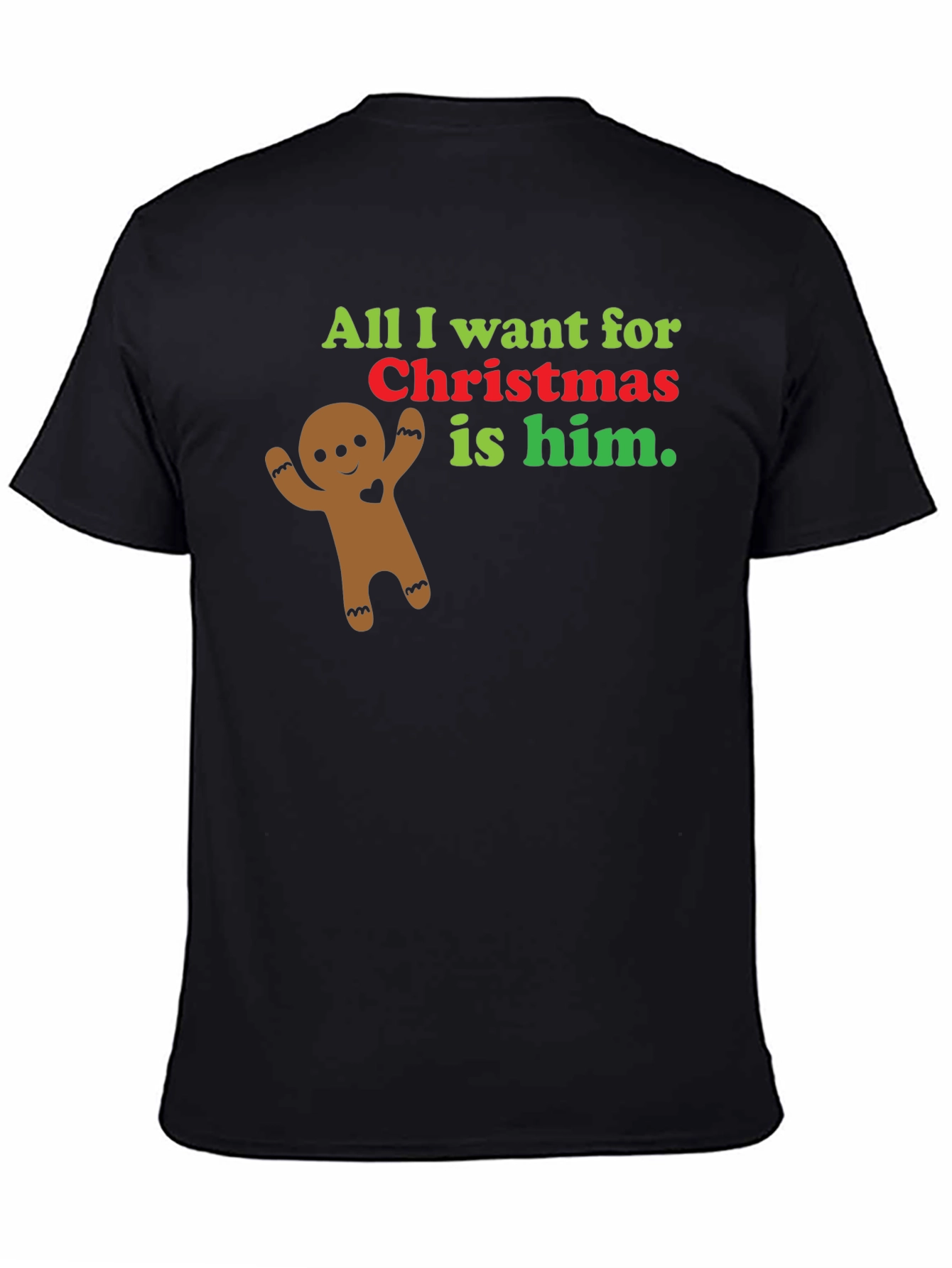 Christmas Gingerbread Man T-Shirt
