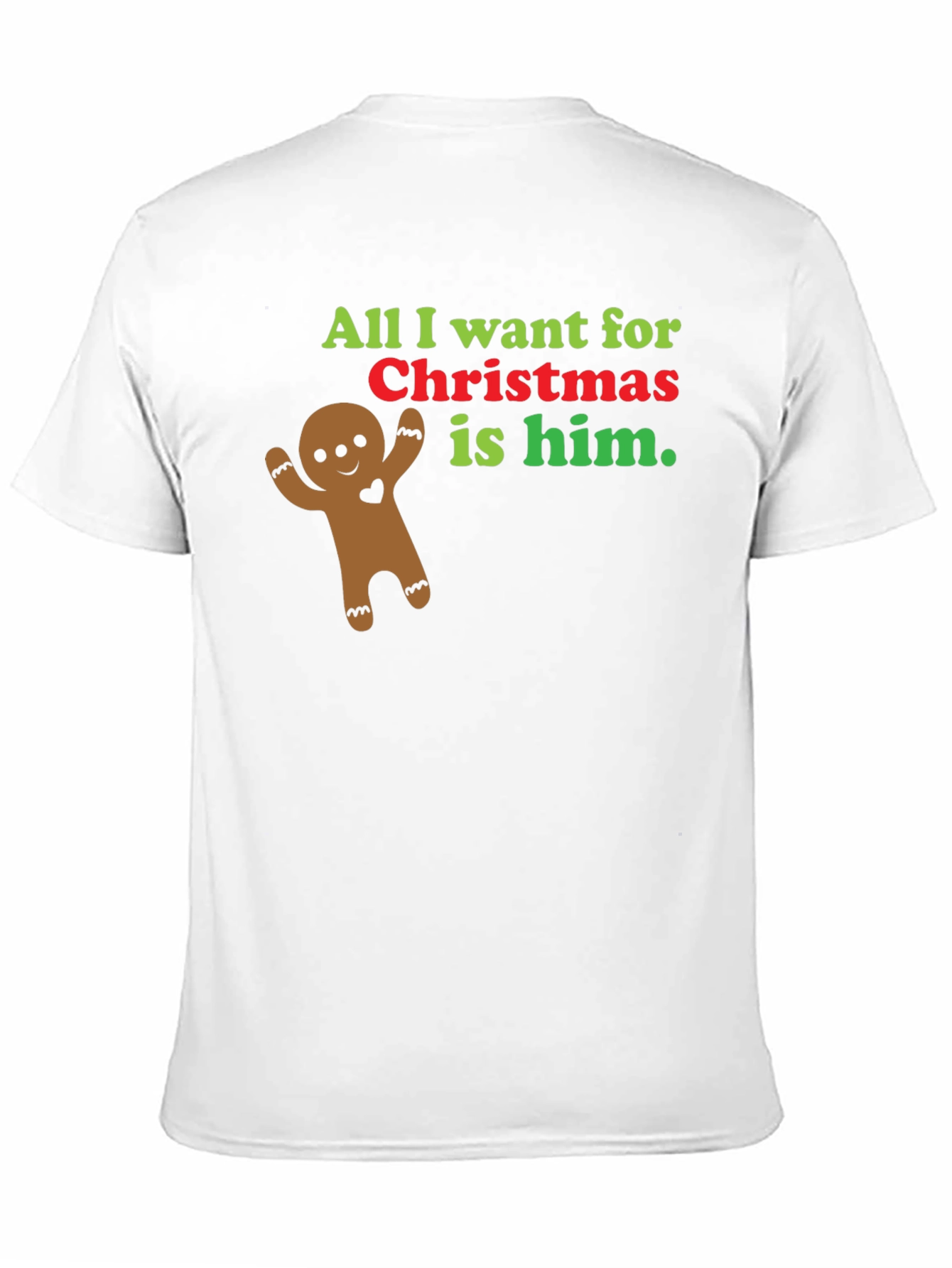 Christmas Gingerbread Man T-Shirt