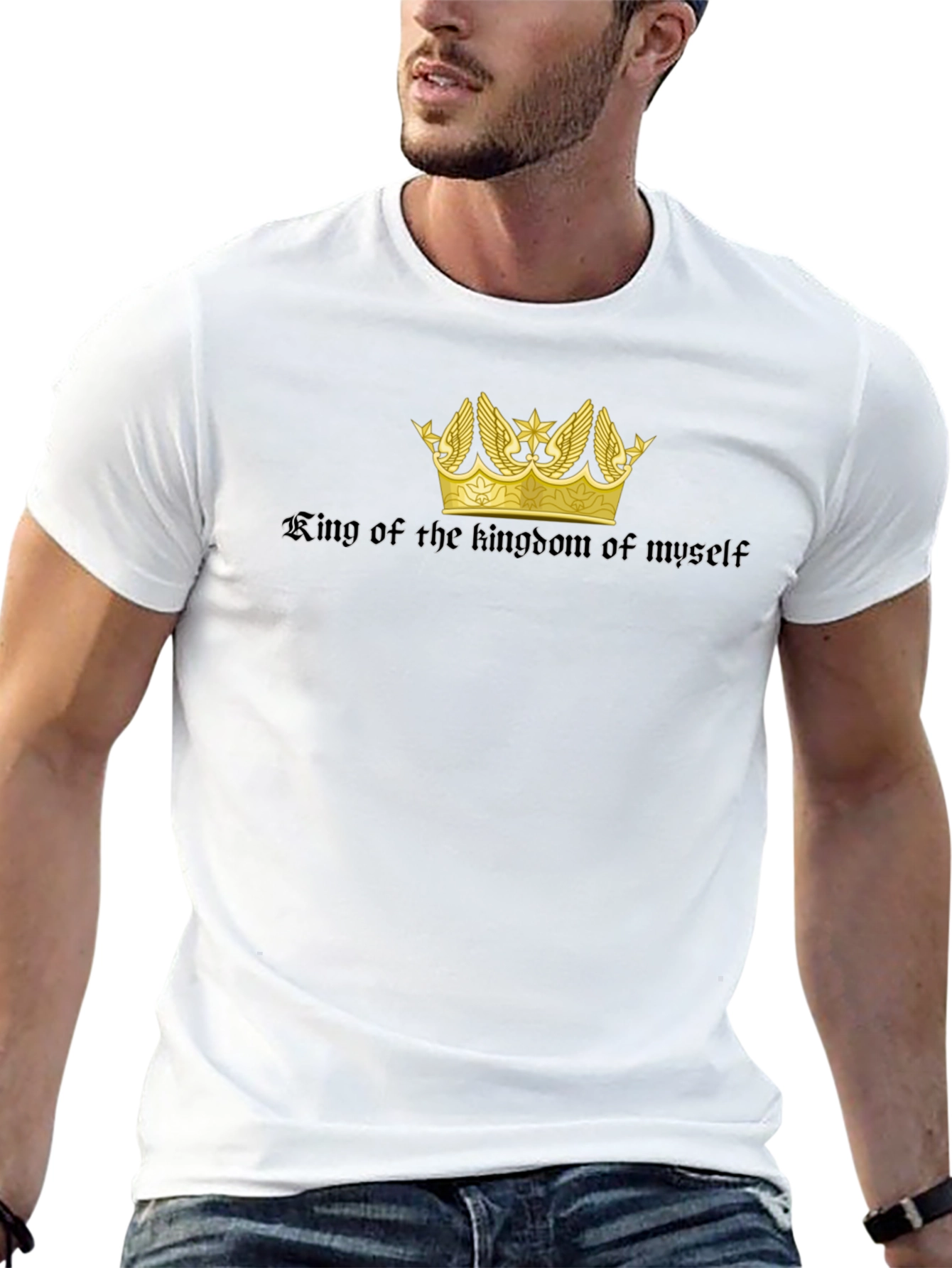 King of My Own Kingdom Black T-Shirt